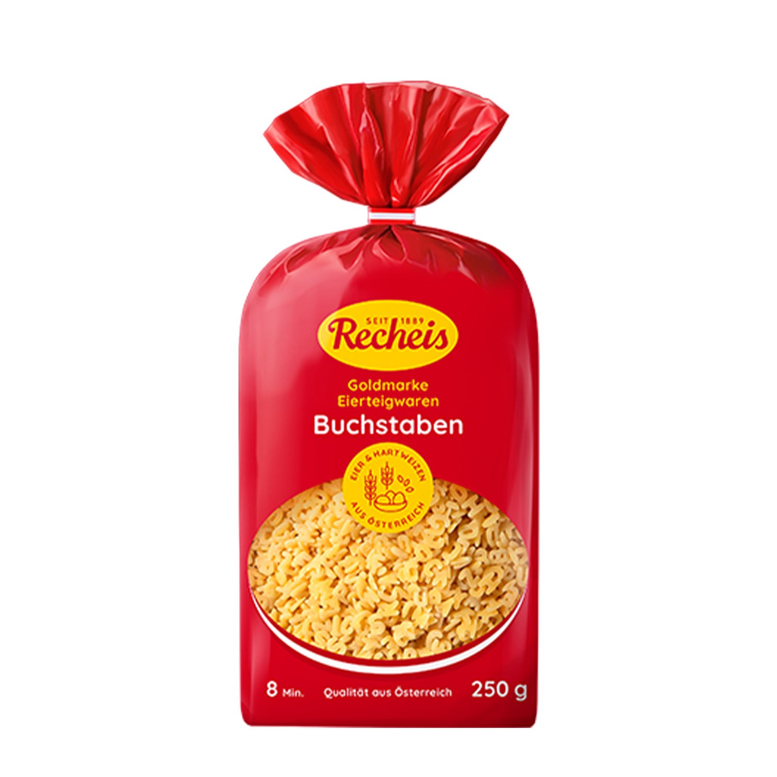 Recheis Goldmarke Buchstaben