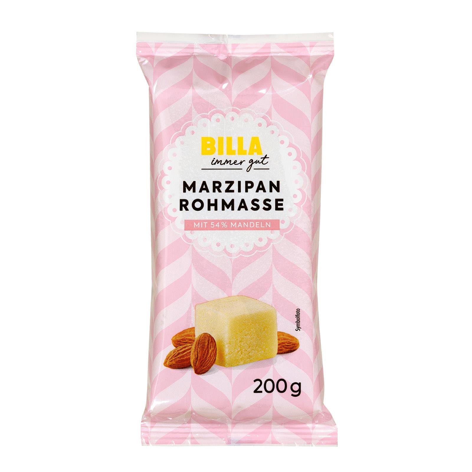 BILLA Marzipan Rohmasse