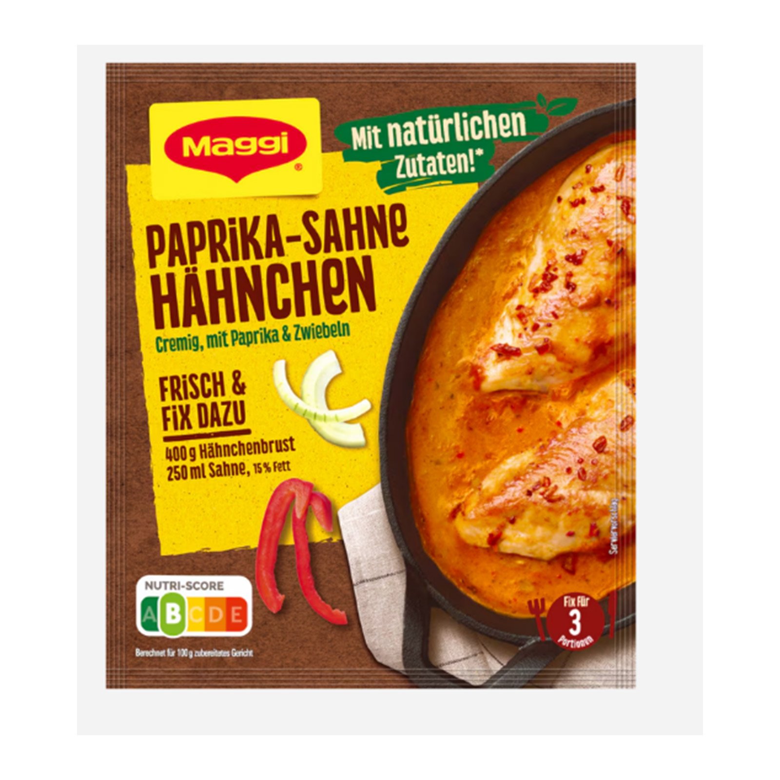 MAGGI Fix Paprika Sahne Hähnchen