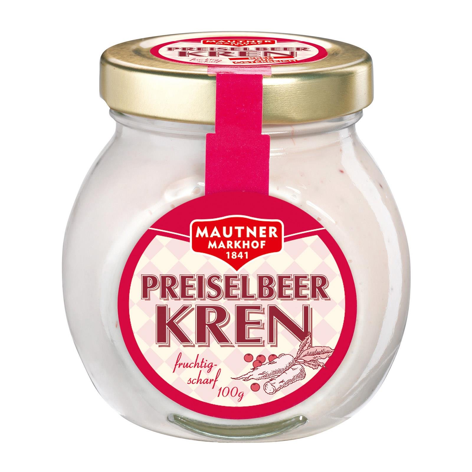Mautner Markhof Preiselbeer Kren