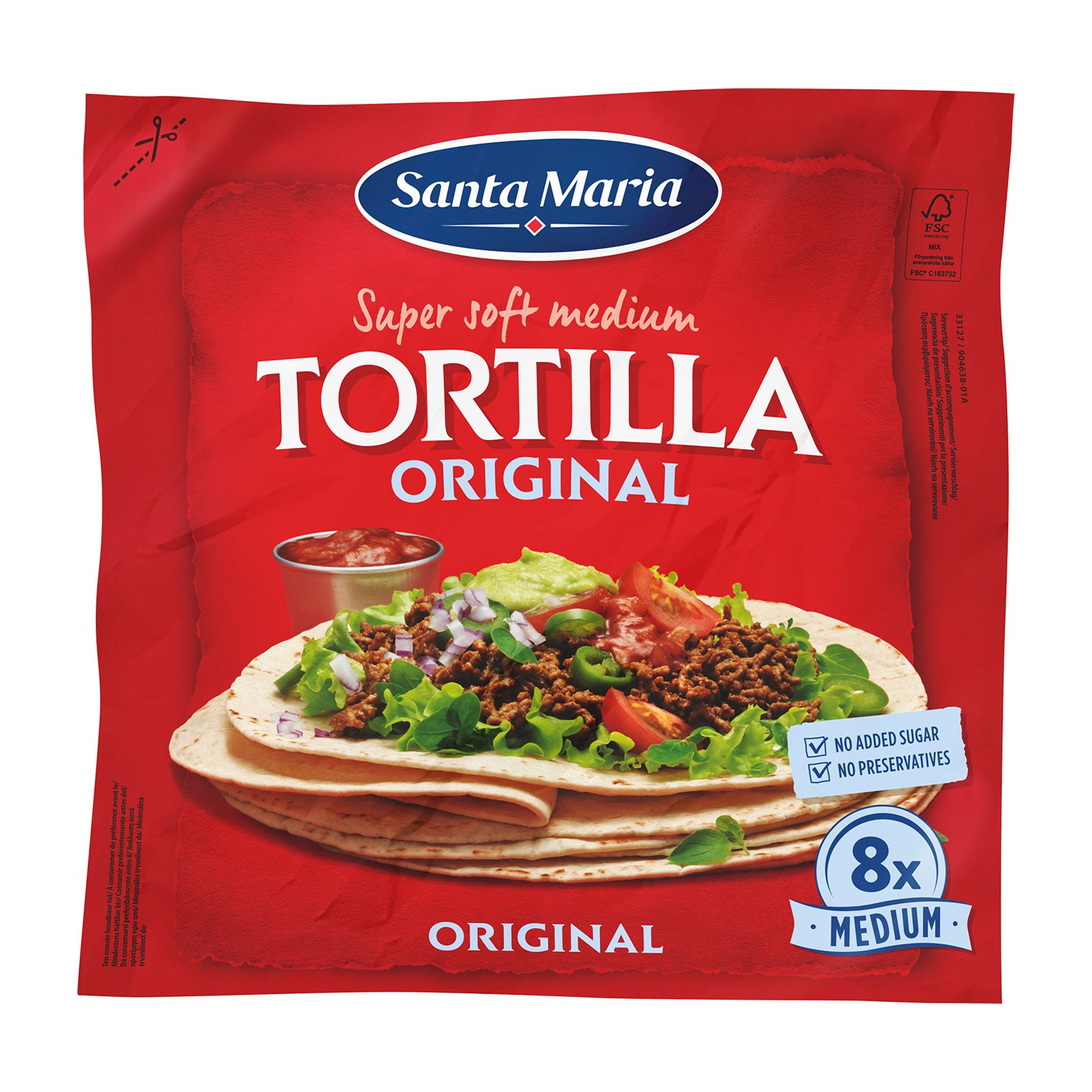 Santa Maria Original Tortilla Medium