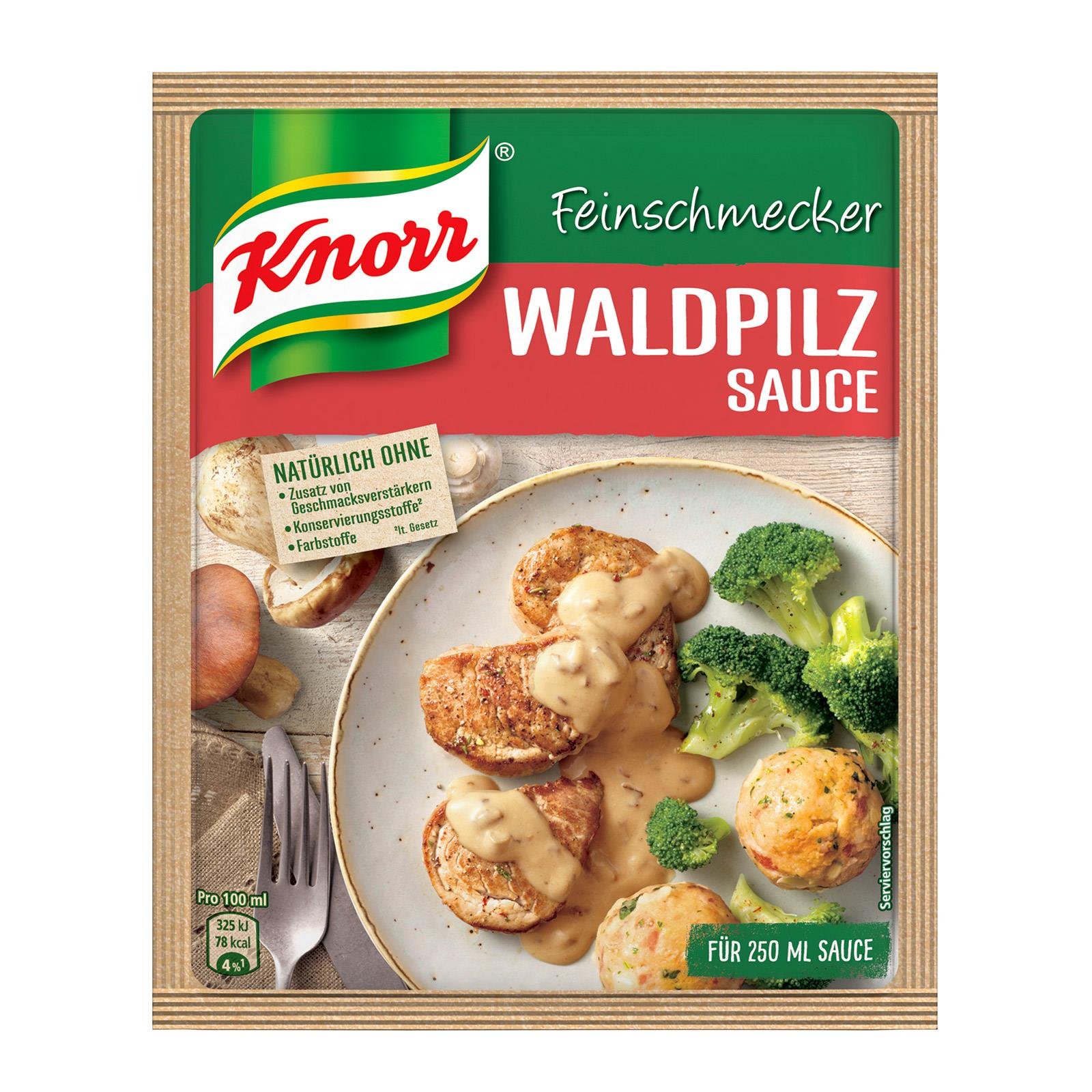 Knorr Feinschmecker Waldpilzsauce