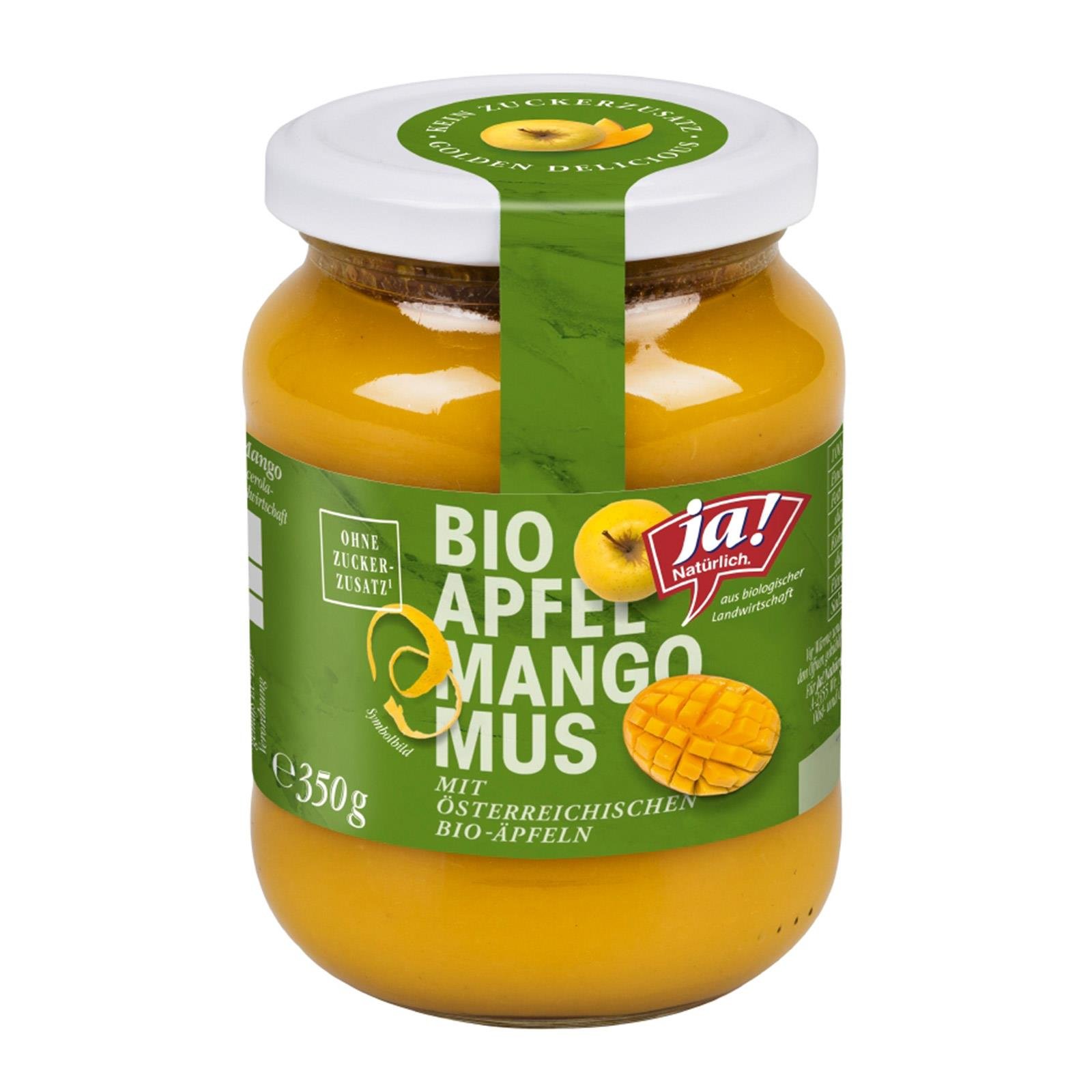 Ja! Natürlich Apfel-Mangomus