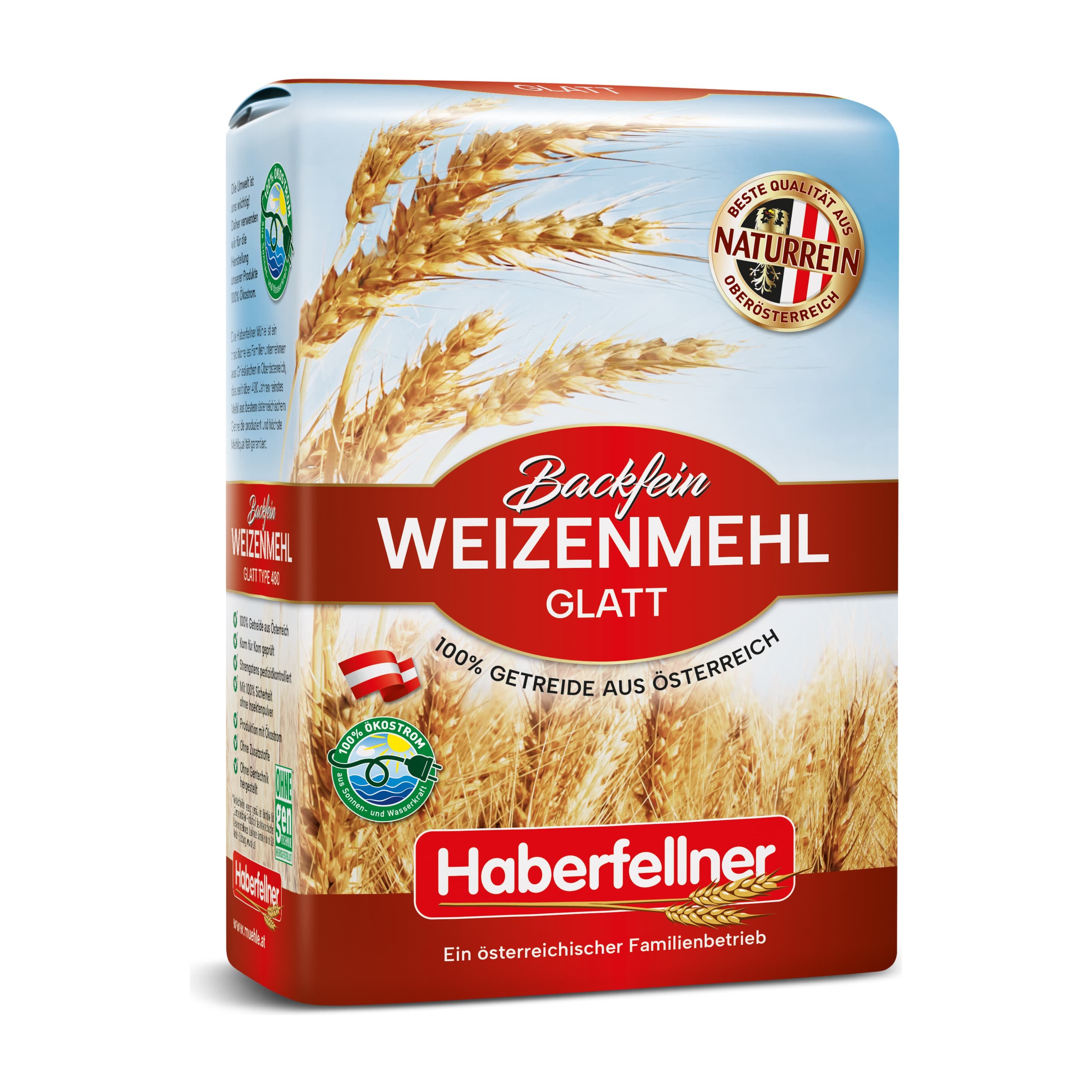 Haberfellner Backfein Weizenmehl Glatt