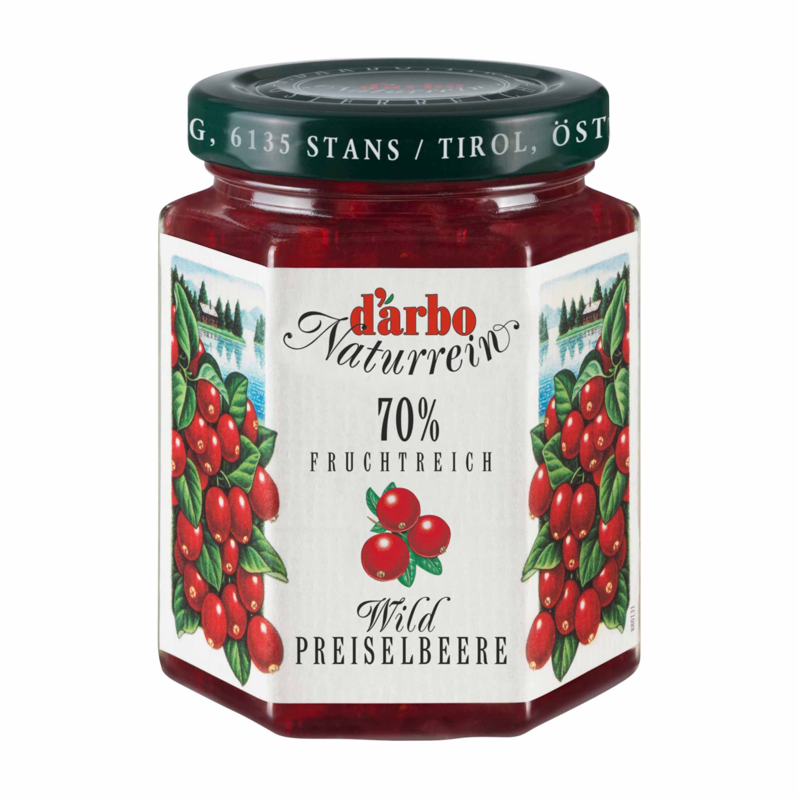 Darbo Fruchtreich Preiselbeer