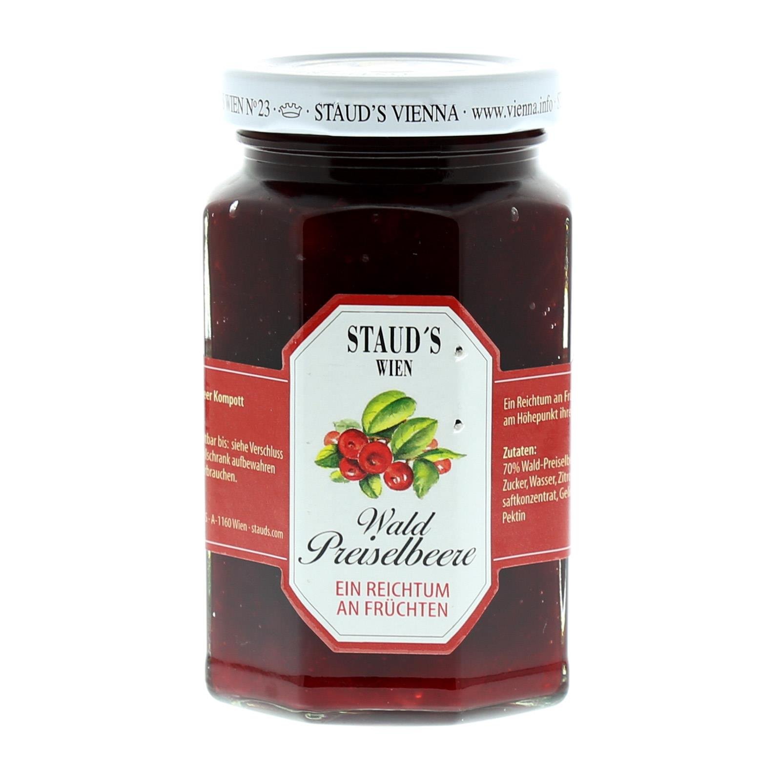 Staud's Wald Preiselbeere Leichtkonfitüre