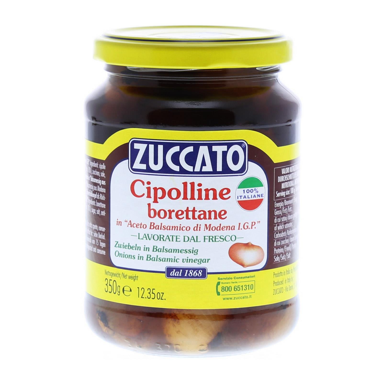 Zuccato Zwiebeln in Balsamicoessig