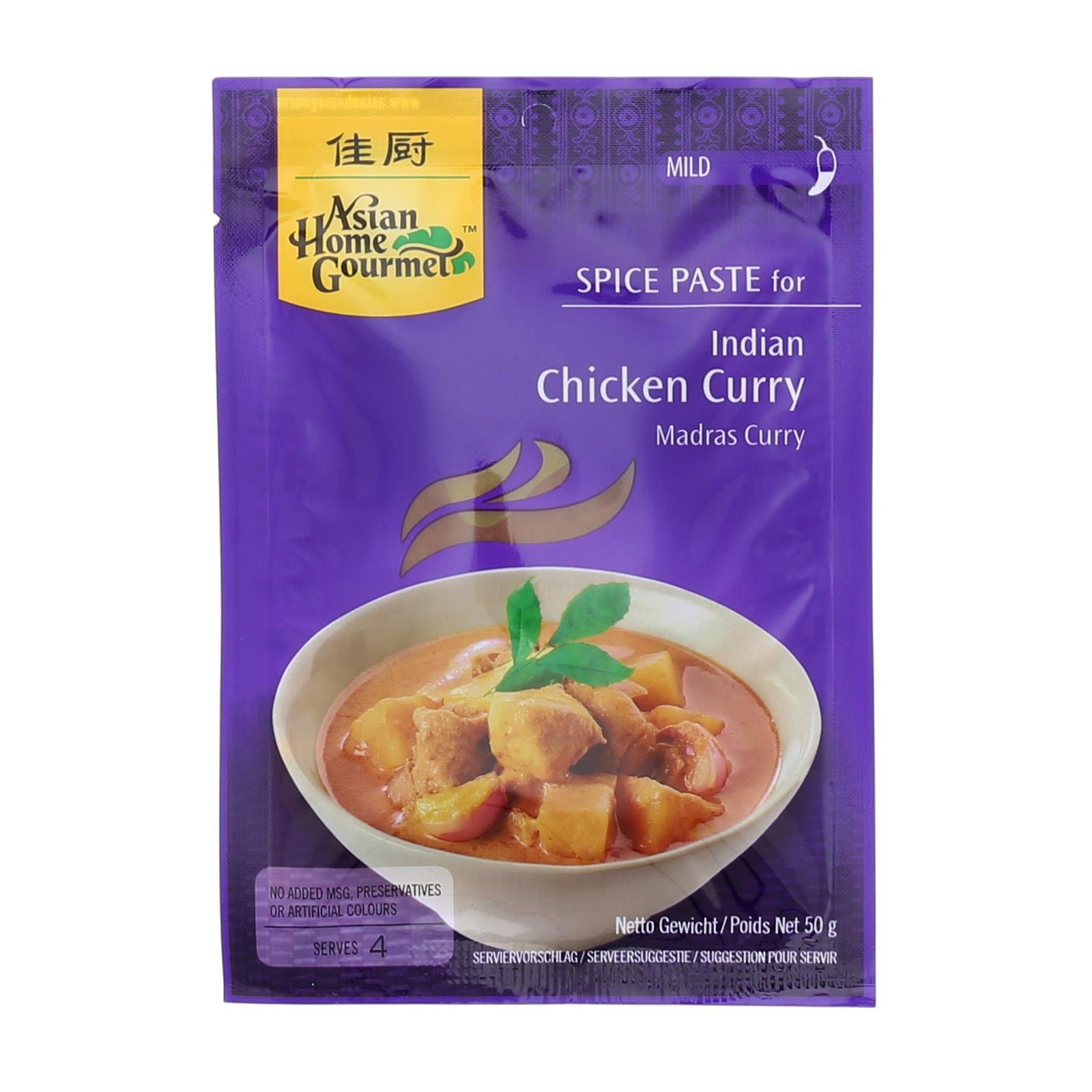 Asian Home Gourmet Indian Chicken Curry Paste
