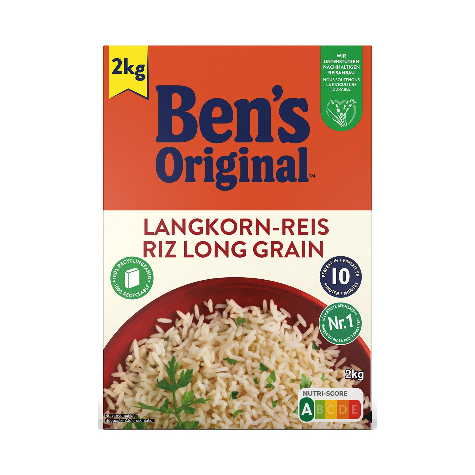 Ben's Original Langkorn-Reis 10 Minuten