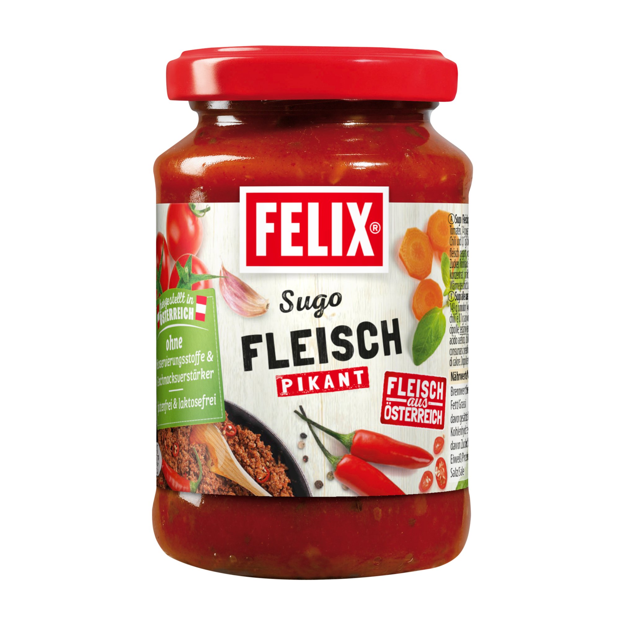 Felix Sugo mit Fleisch Pikant