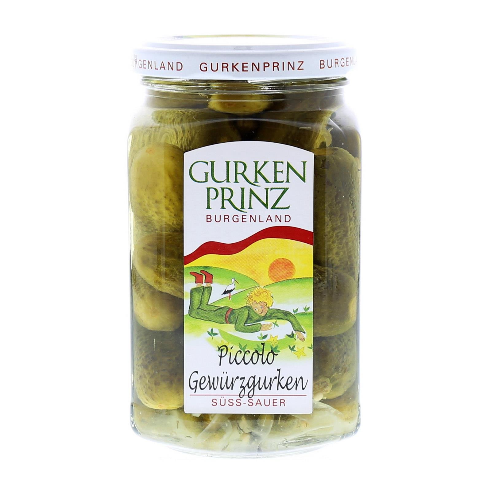 Gurkenprinz Piccolo Gewürzgurken