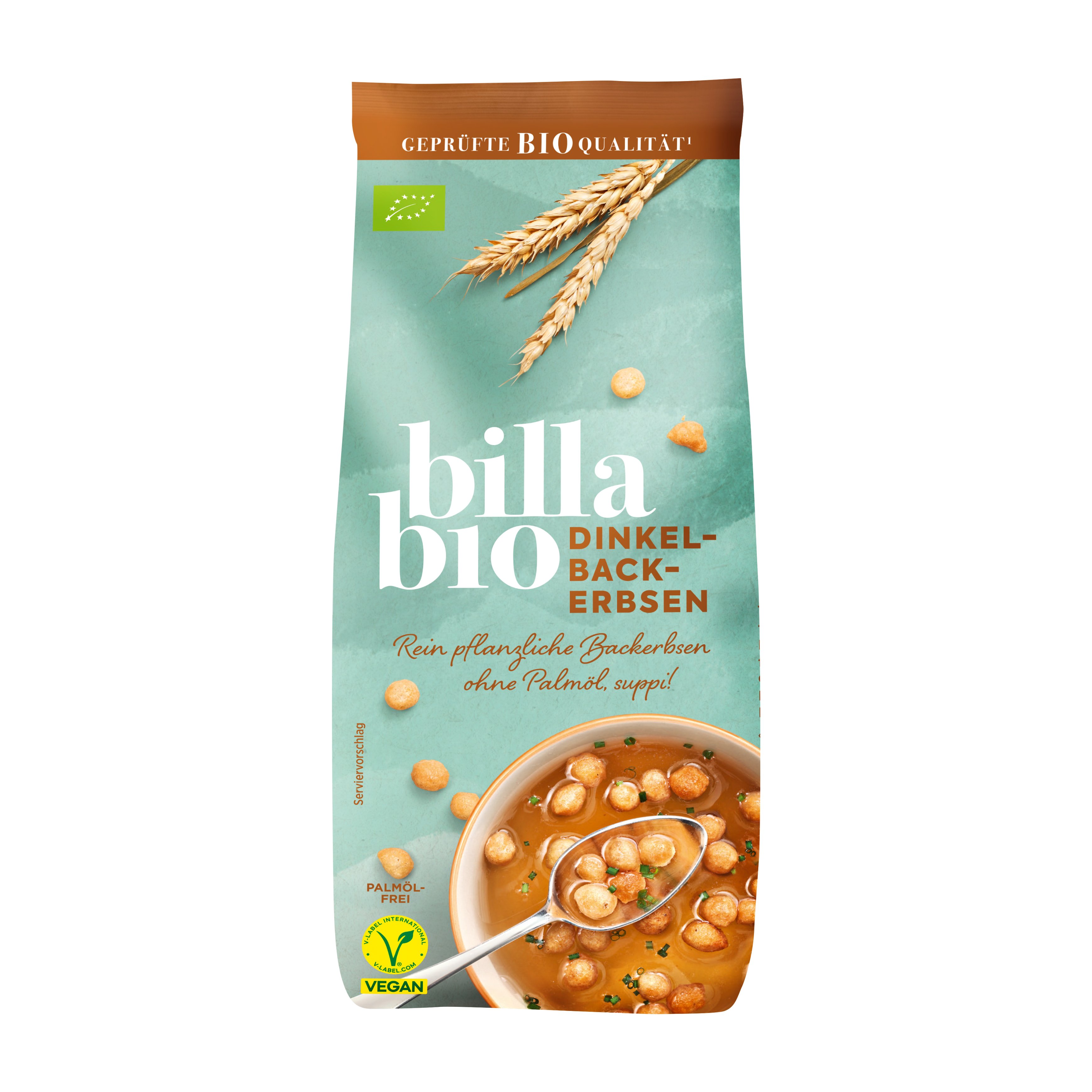 BILLA Bio Dinkel Backerbsen