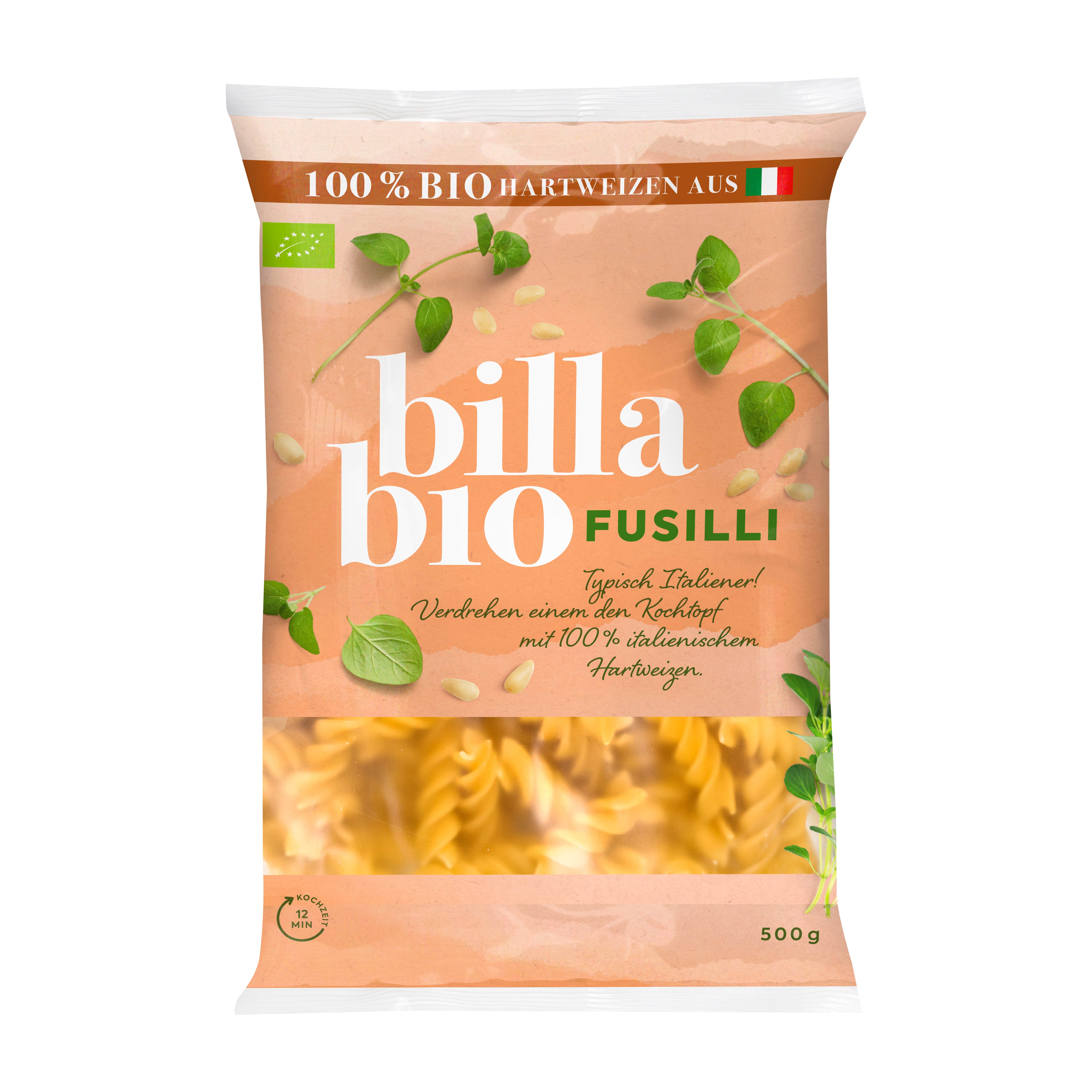 BILLA Bio Fusilli