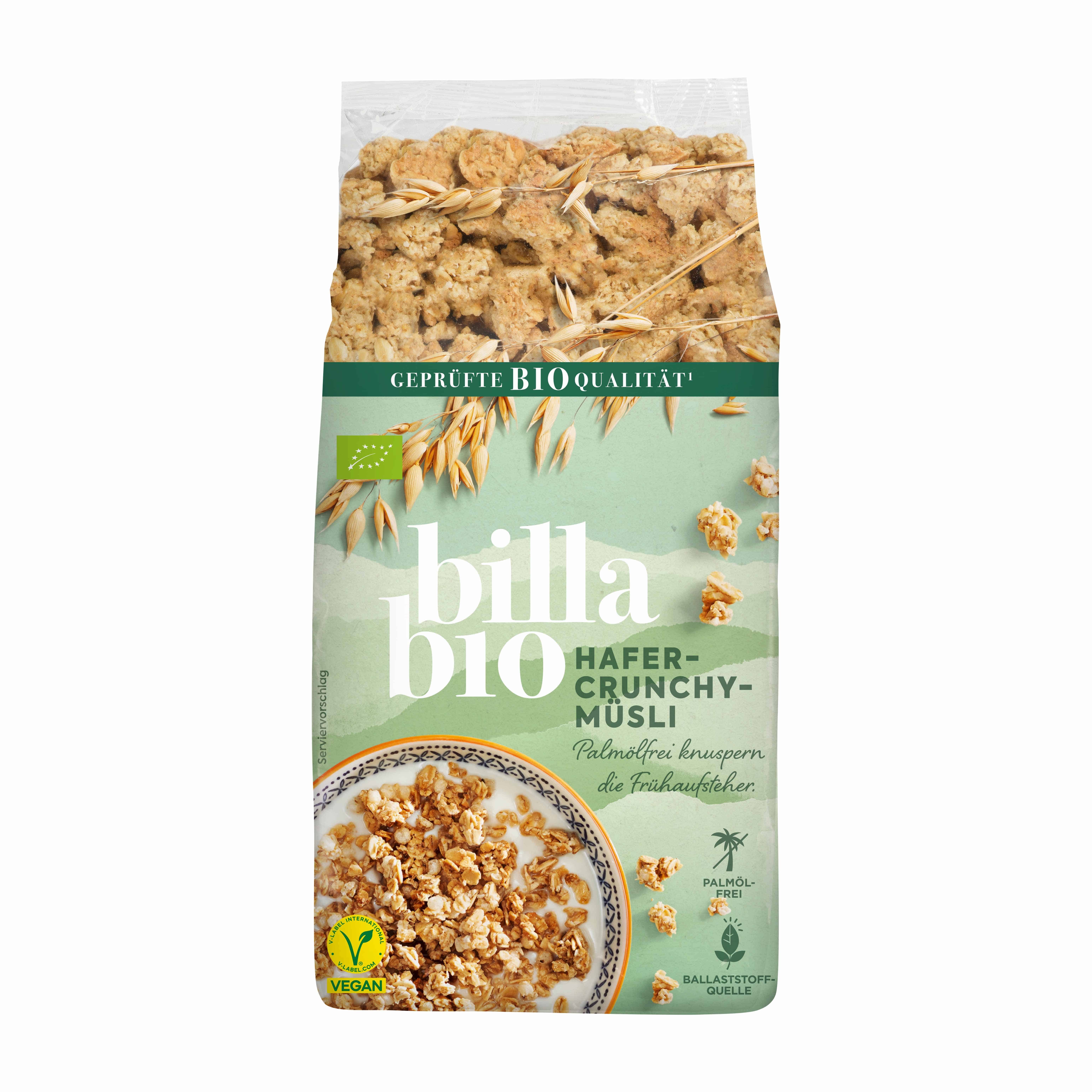 BILLA Bio Hafer Crunchy-Müsli