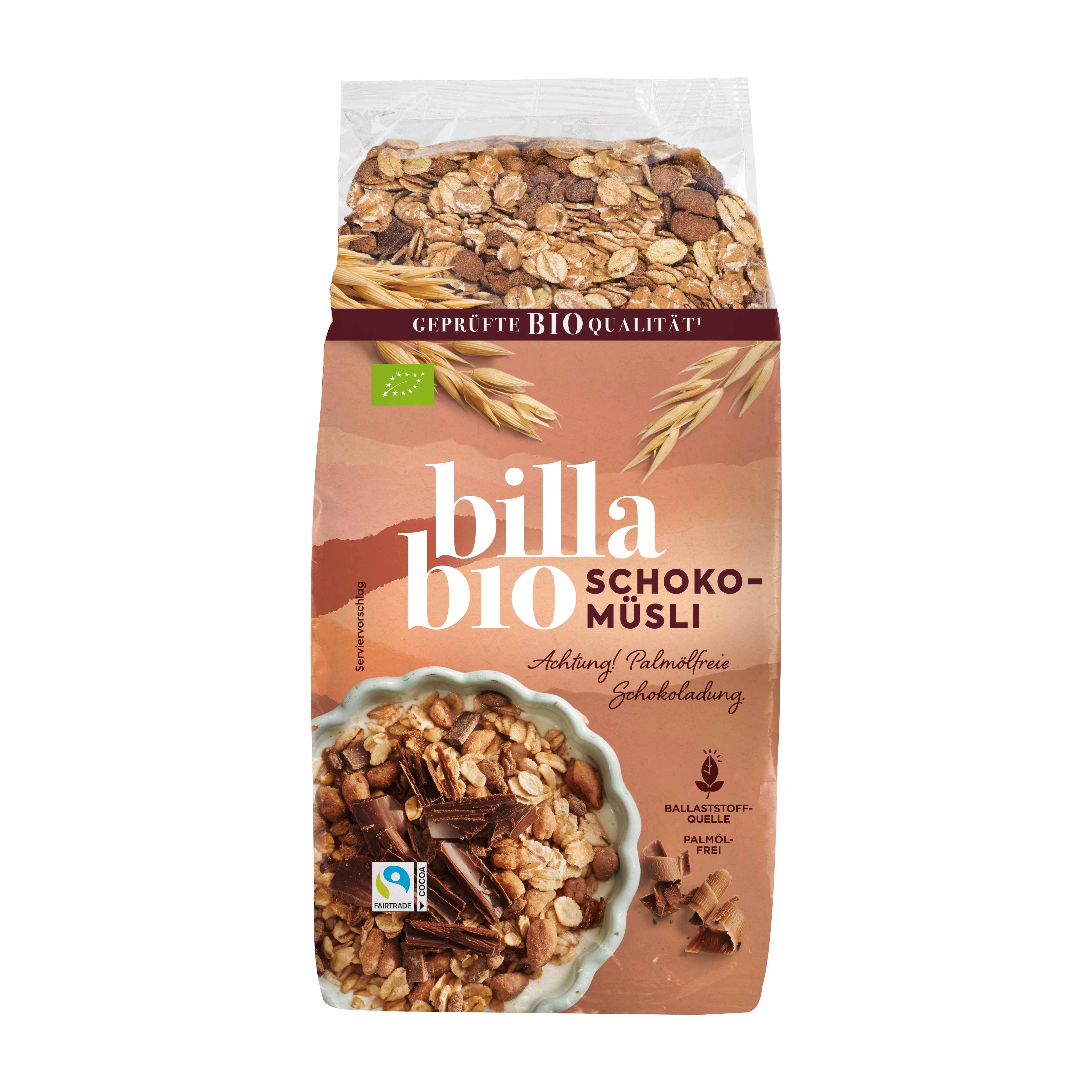 BILLA Bio Schoko-Müsli
