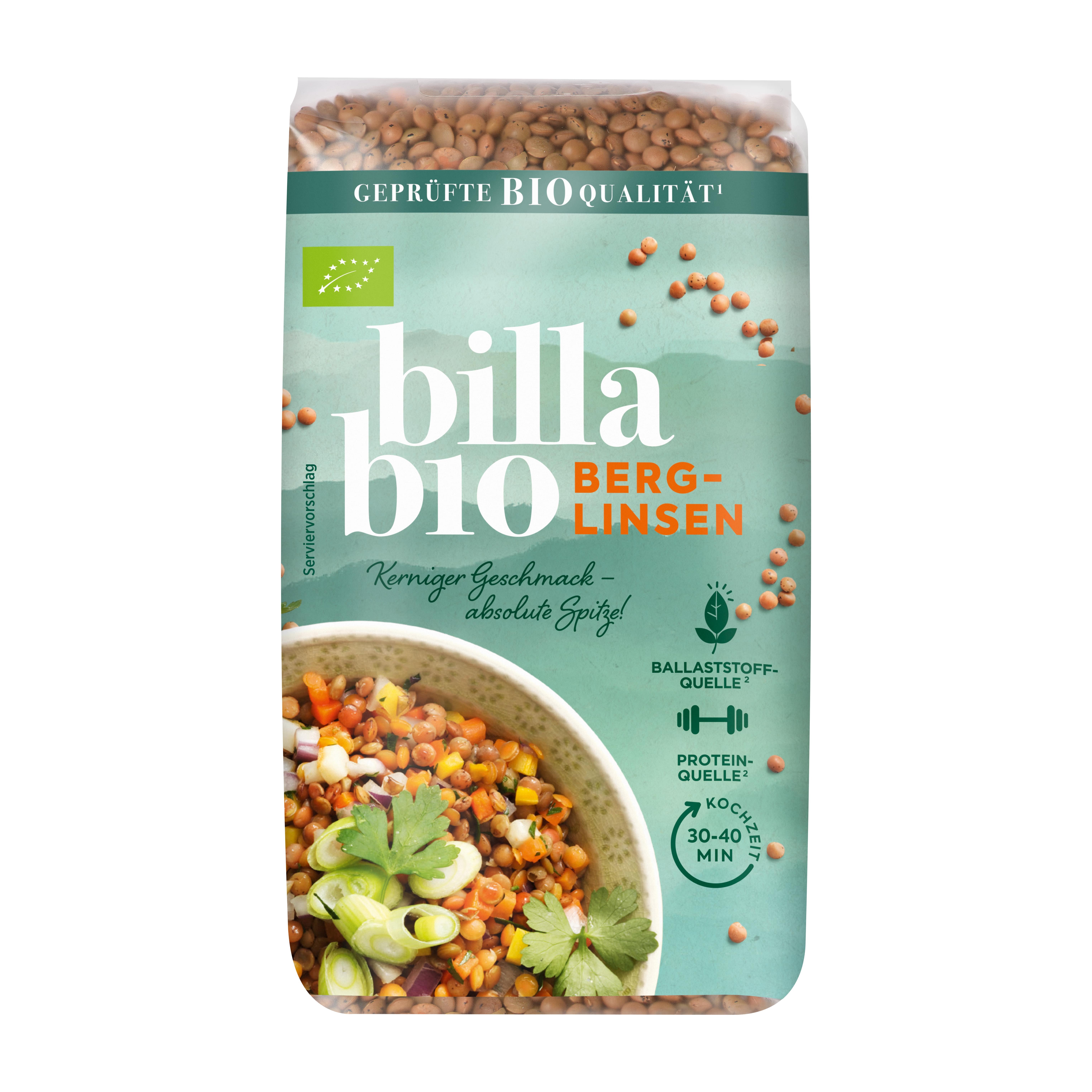BILLA Bio Berglinsen