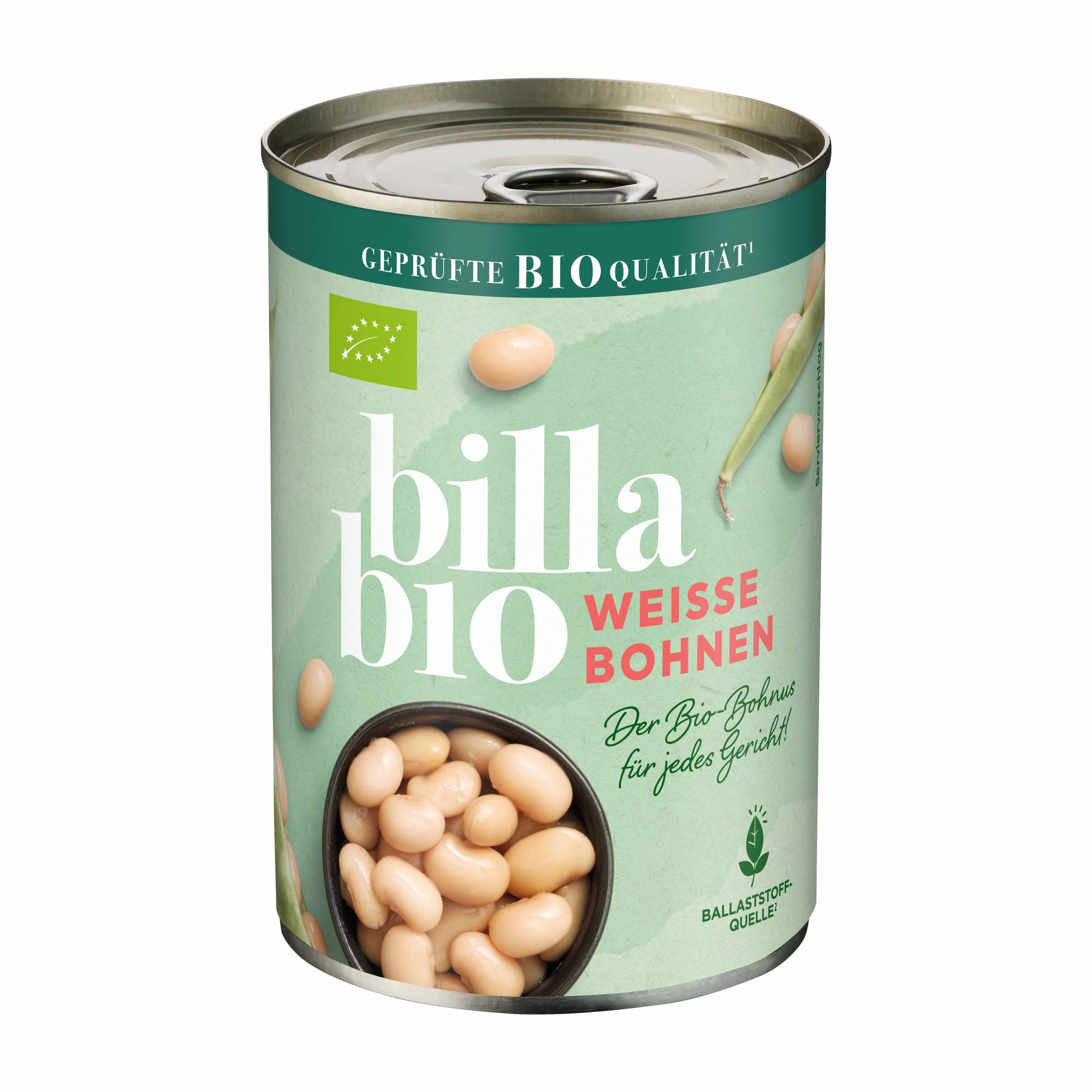 BILLA Bio Weiße Bohnen