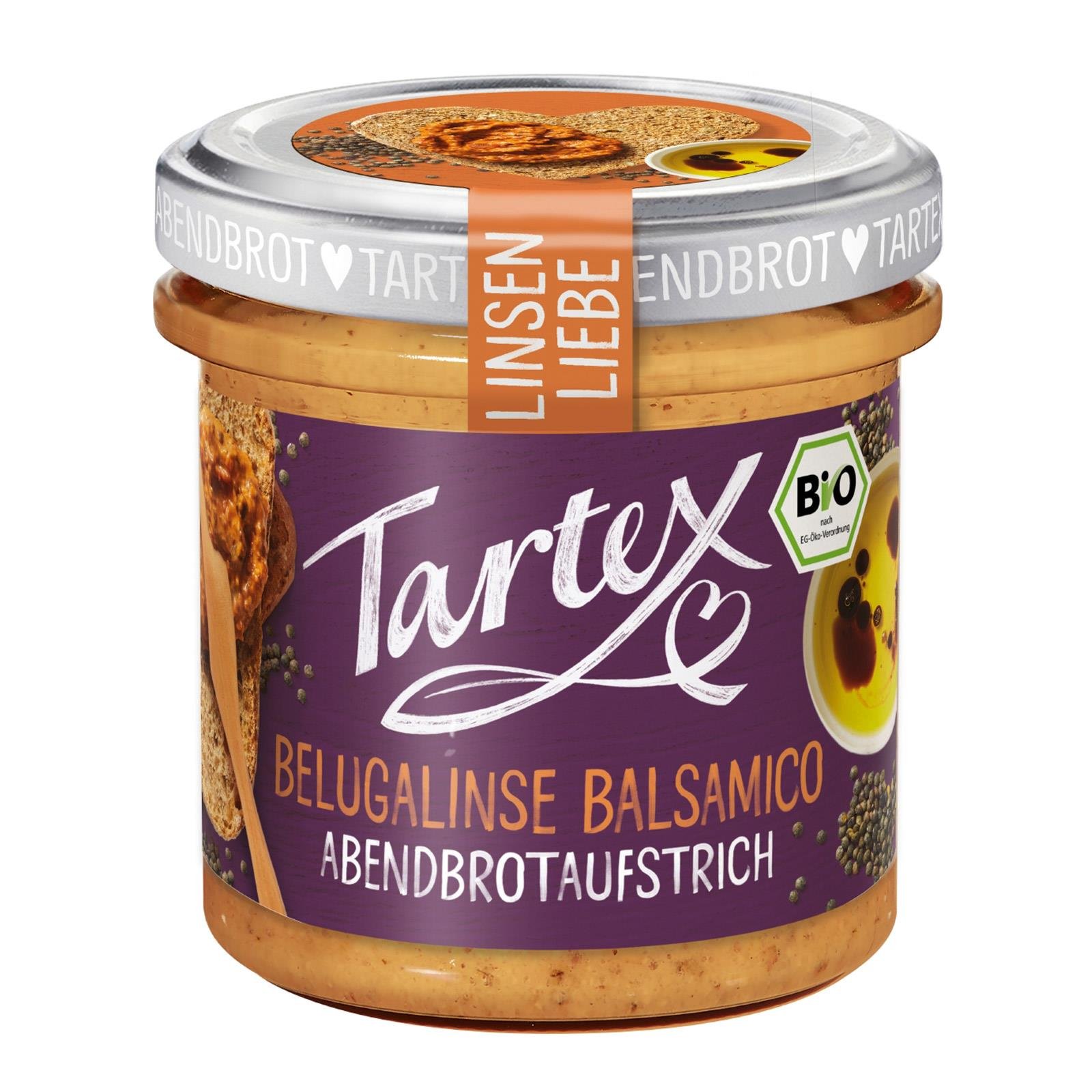 Tartex Belugalinse & Balsamico Aufstrich