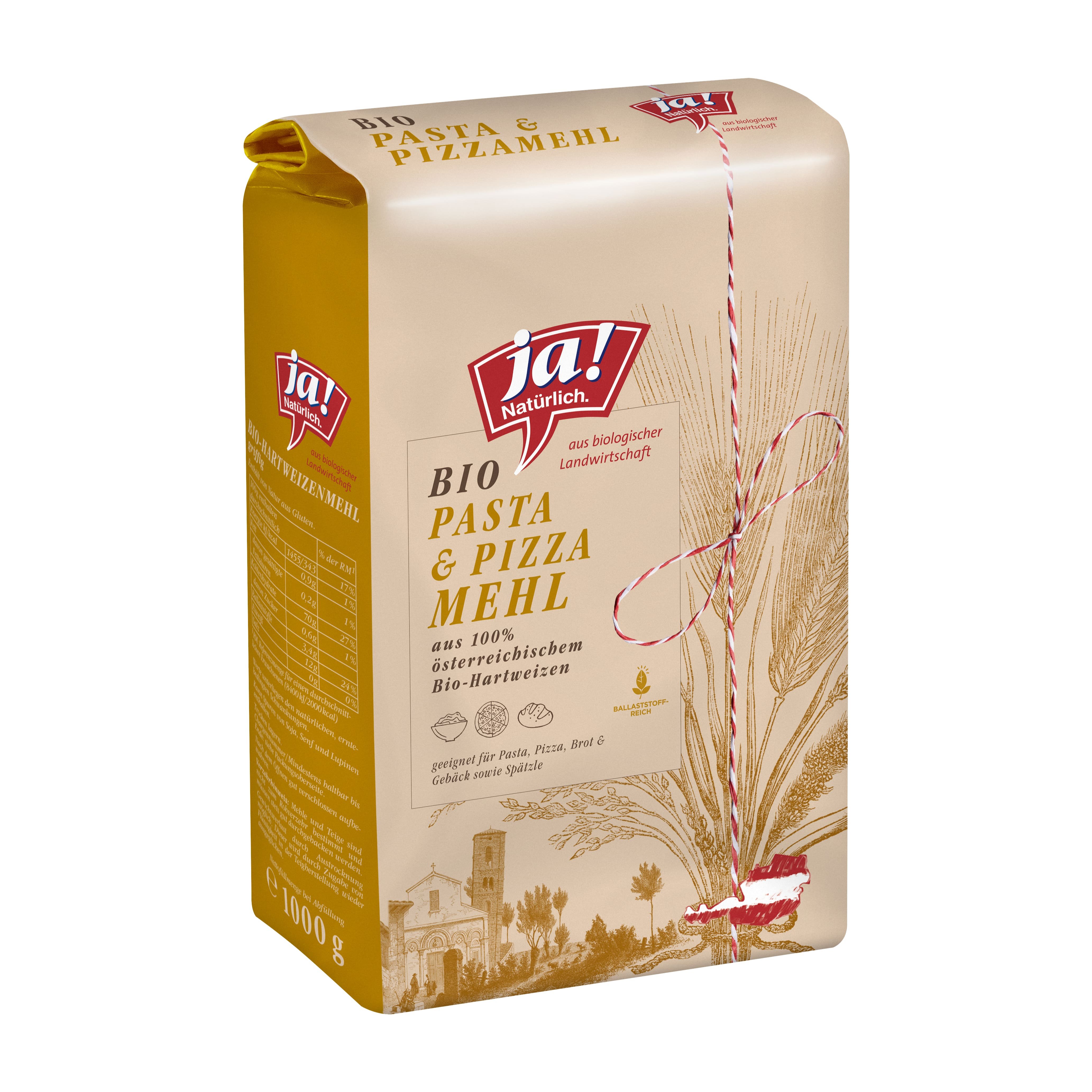 Ja! Natürlich Pasta- und Pizzamehl