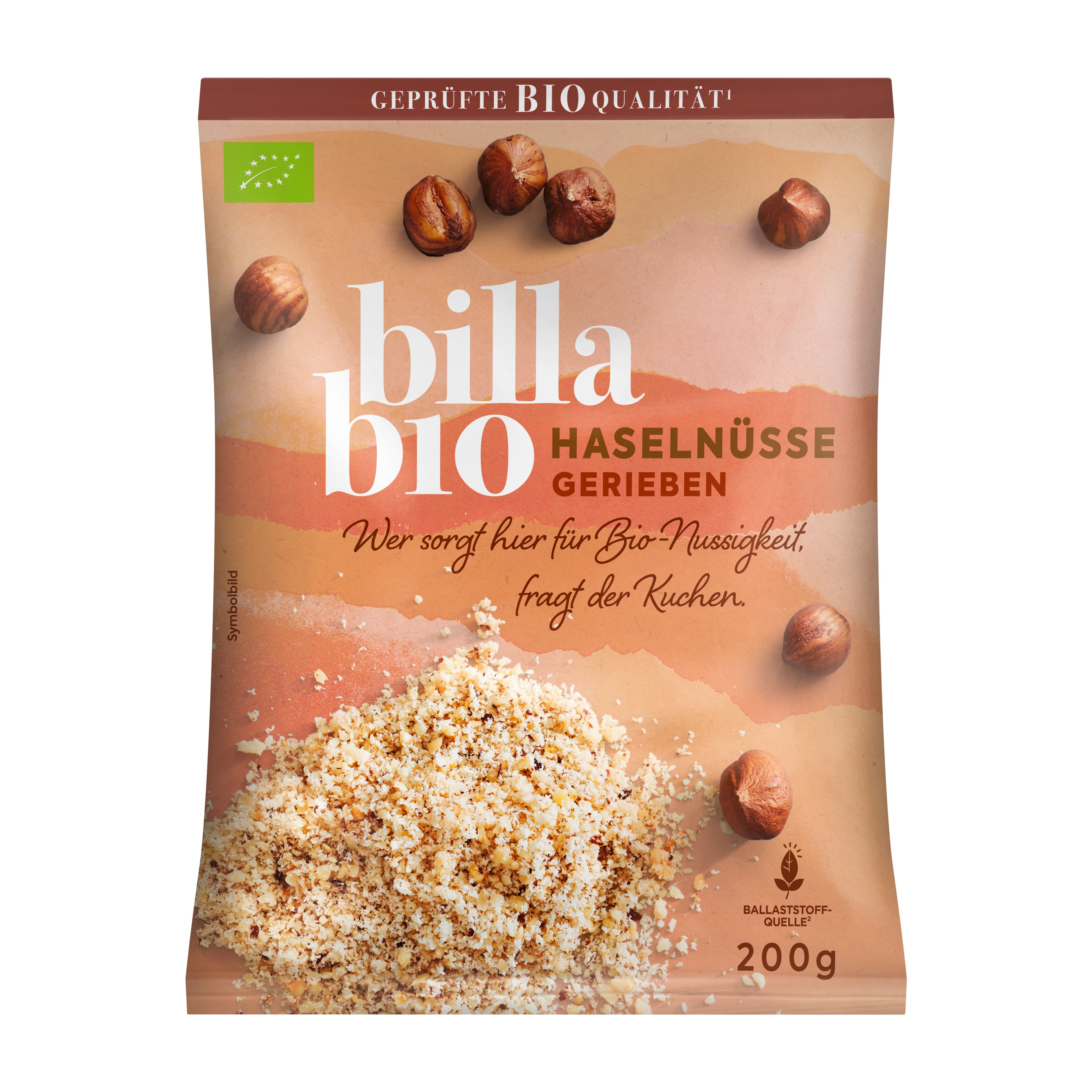 BILLA Bio Haselnüsse gerieben