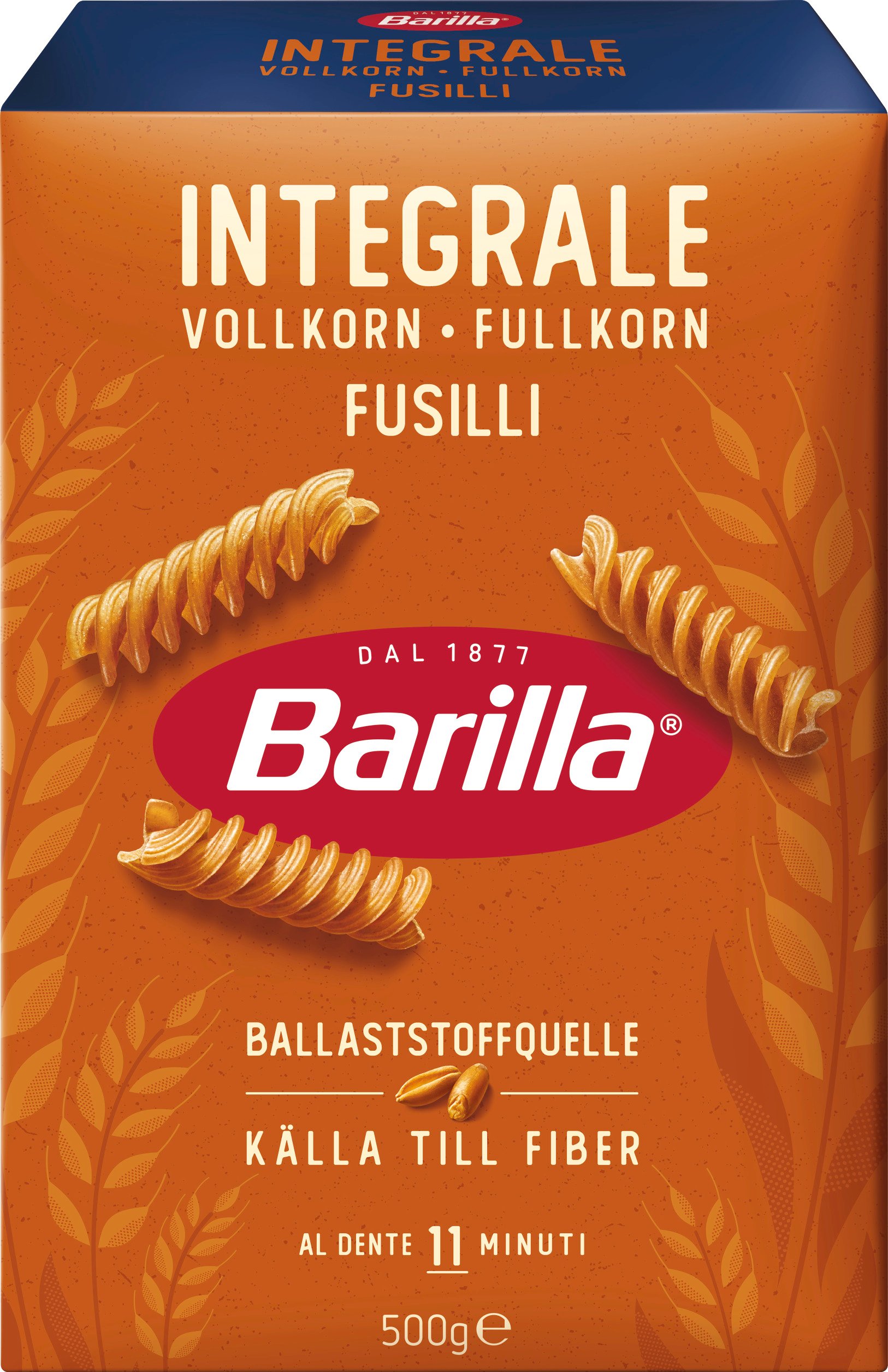 Barilla Vollkorn Fusilli