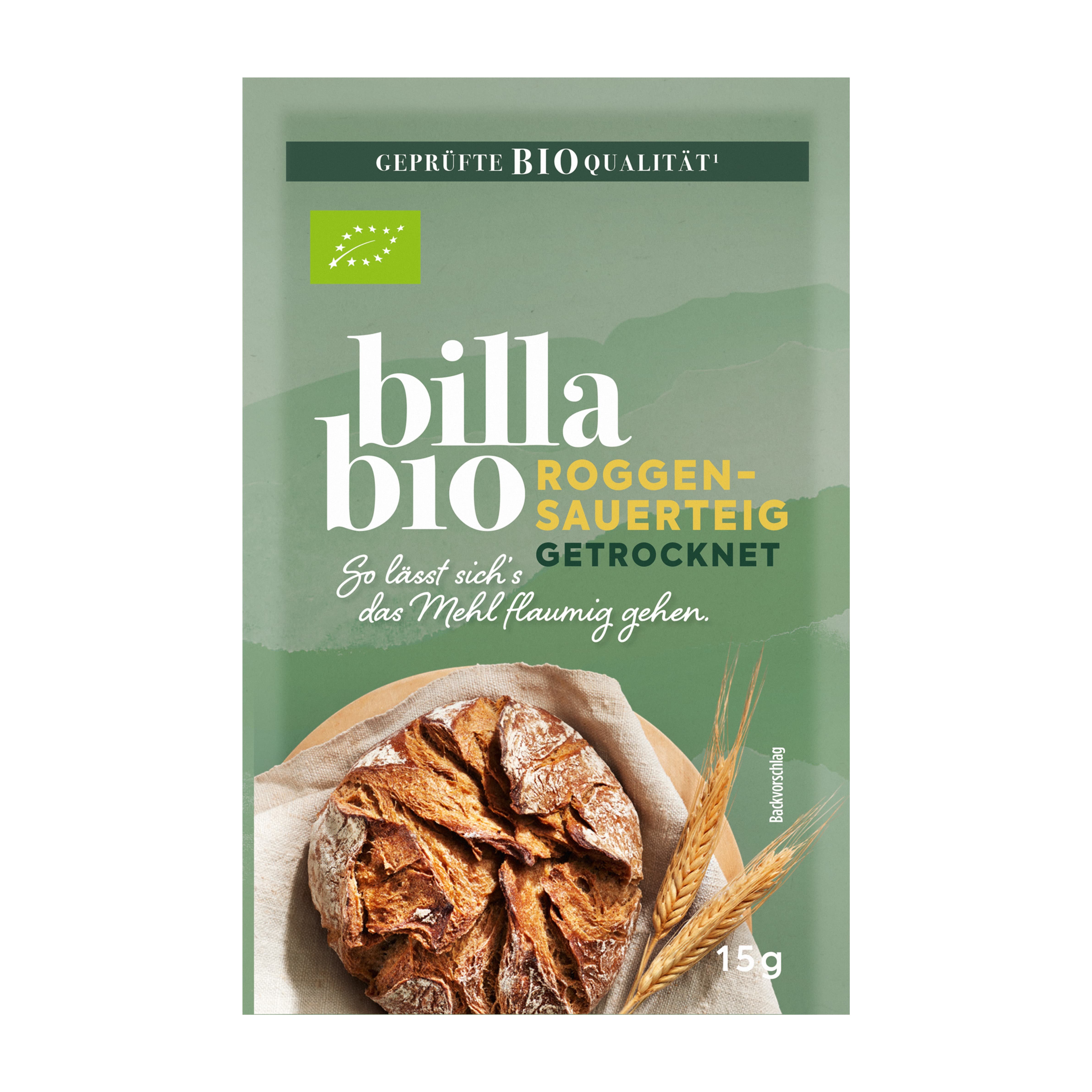 BILLA Bio Roggen-Sauerteig Getrocknet