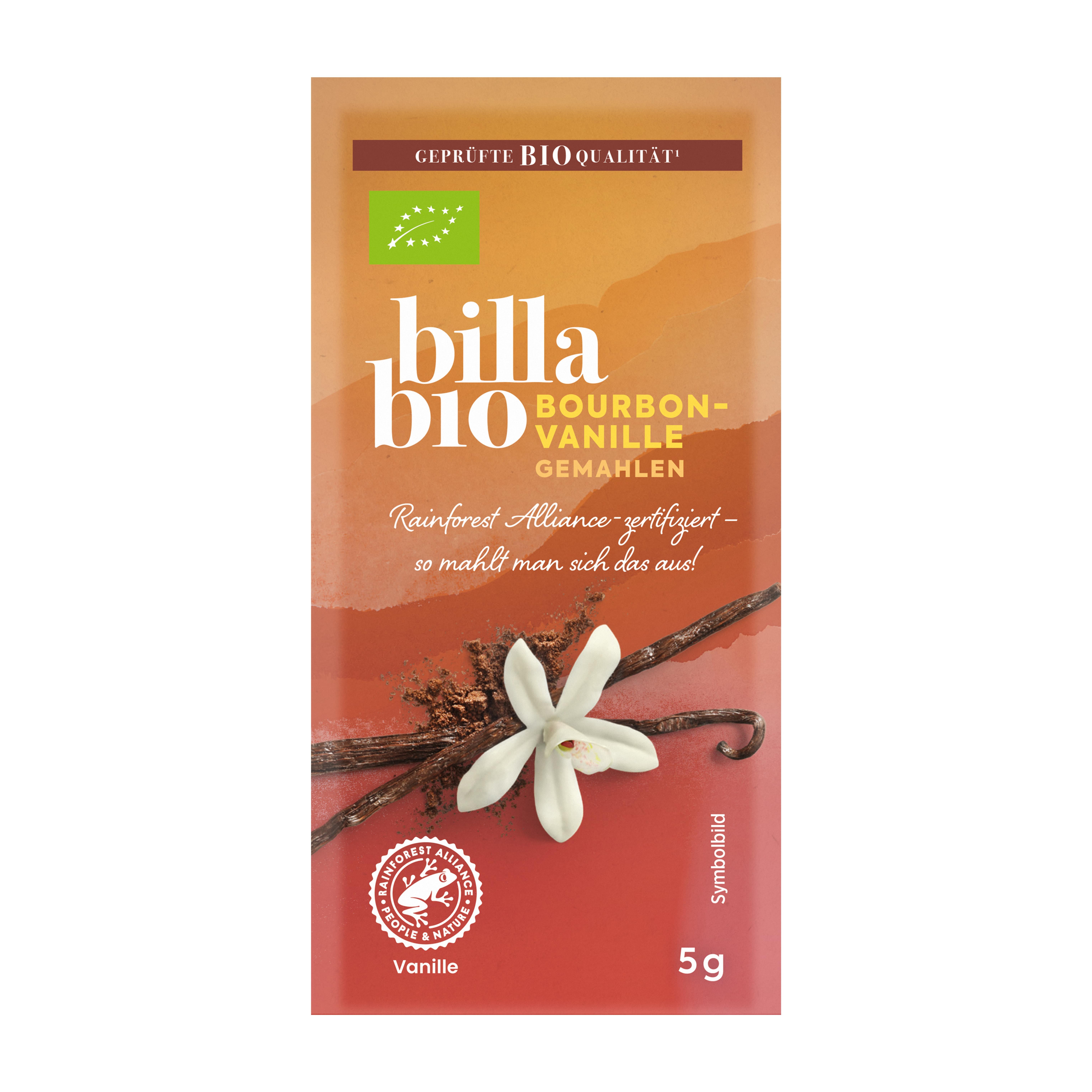 BILLA Bio Bourbon Vanille Gemahlen
