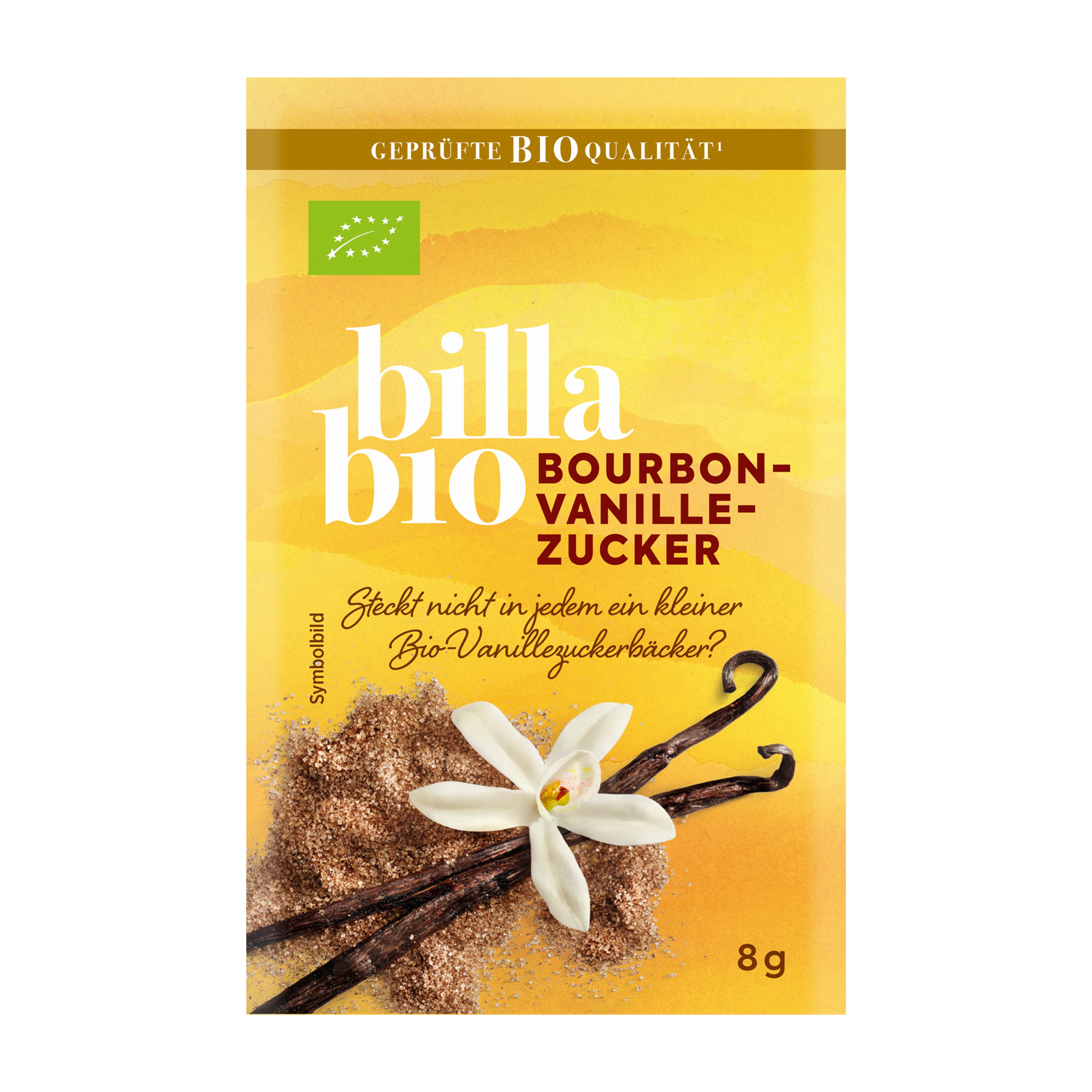 BILLA Bio Bourbon Vanillezucker