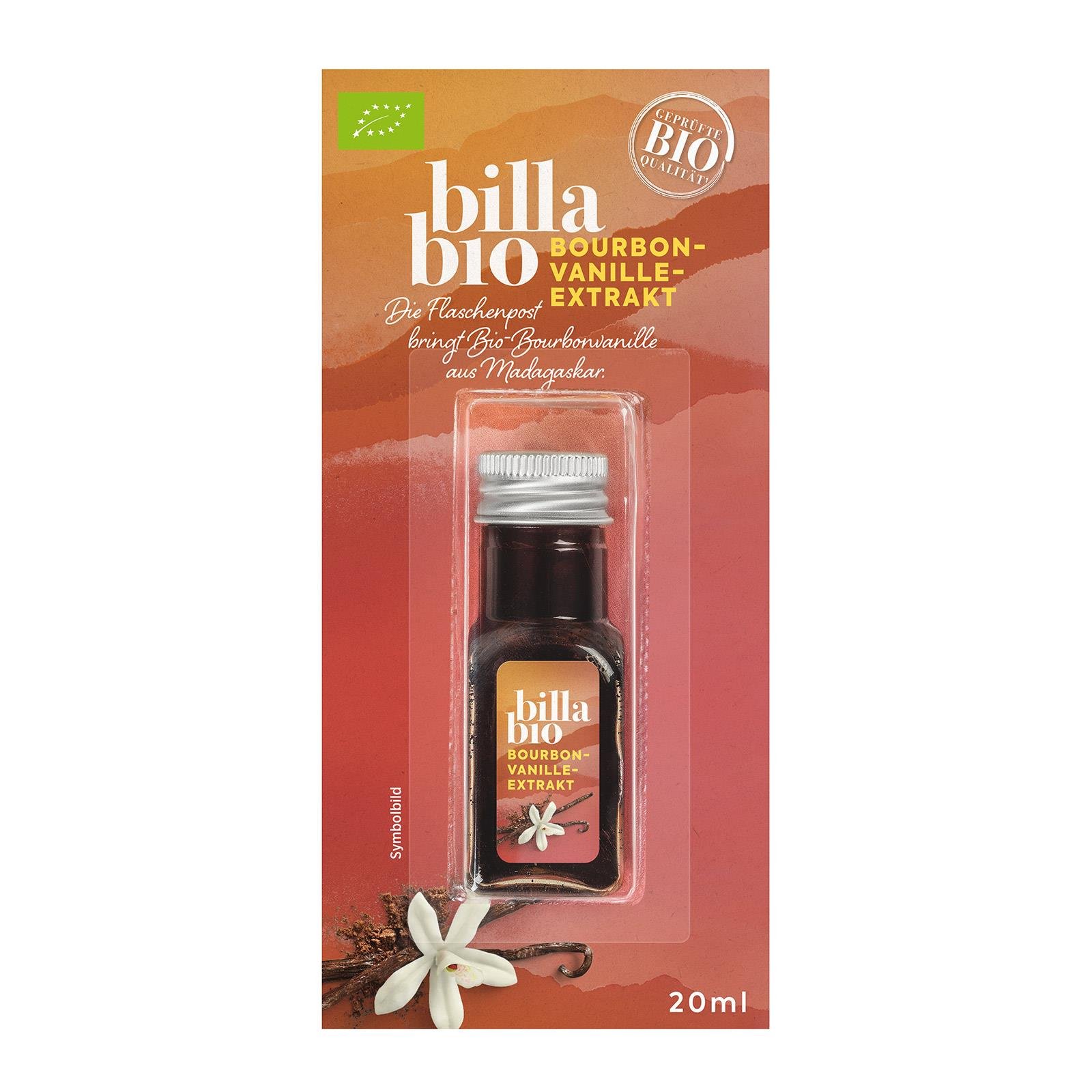 BILLA Bio Bourbon-Vanilleextrakt
