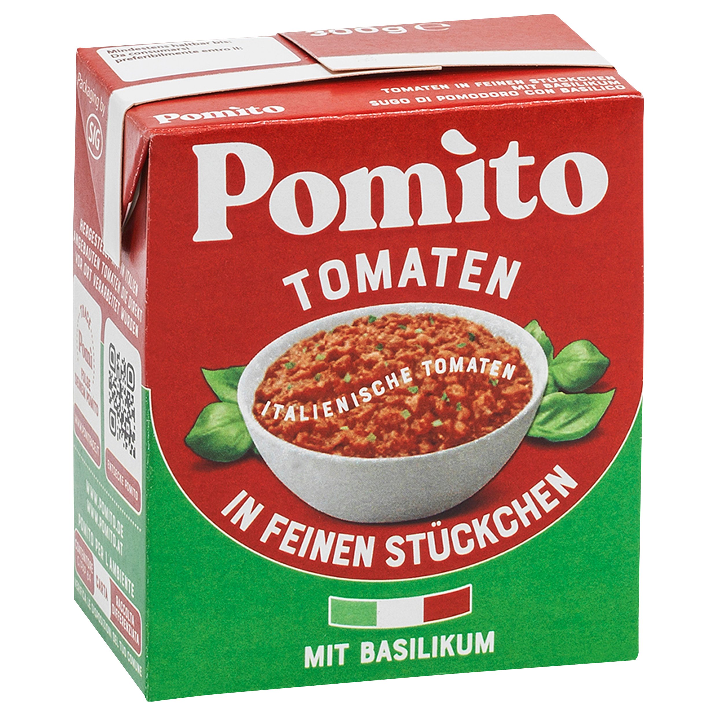 Pomito Feine Stückchen mit Basilikum