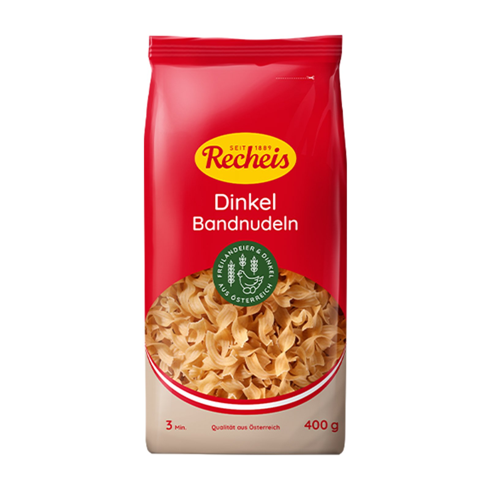 Recheis Dinkel Bandnudeln gewellt