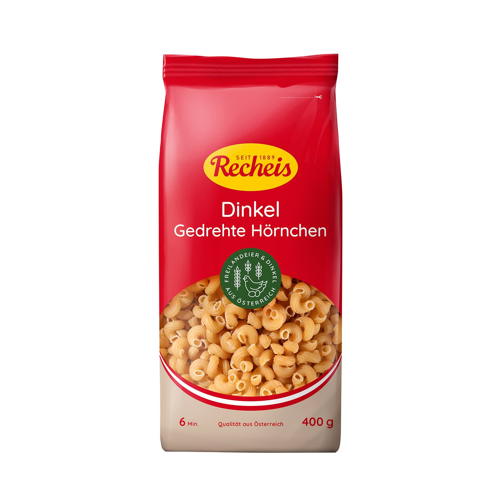 Recheis Dinkel Gedrehte Hörnchen