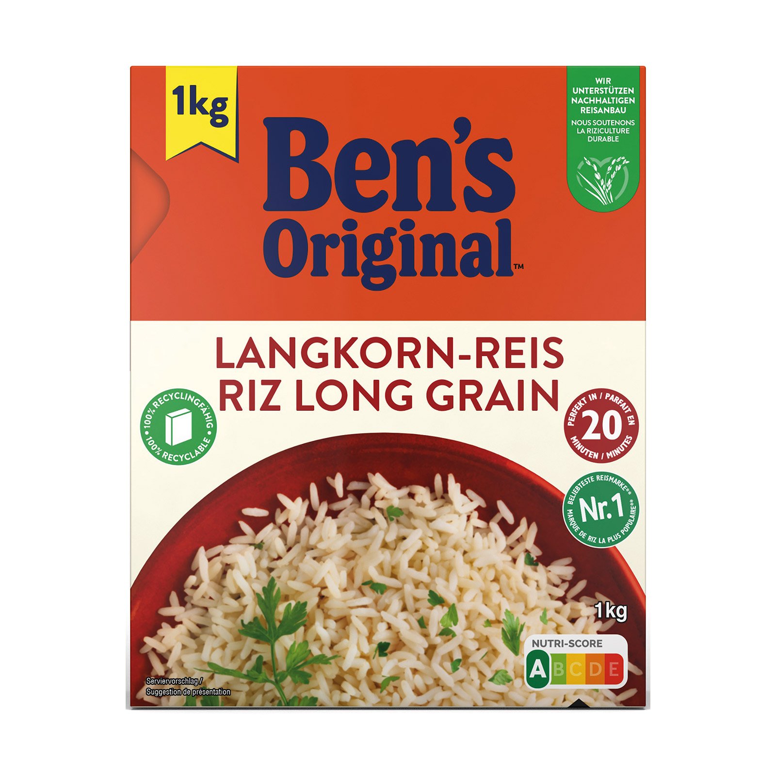 Ben's Original Langkorn-Reis 20 Minuten