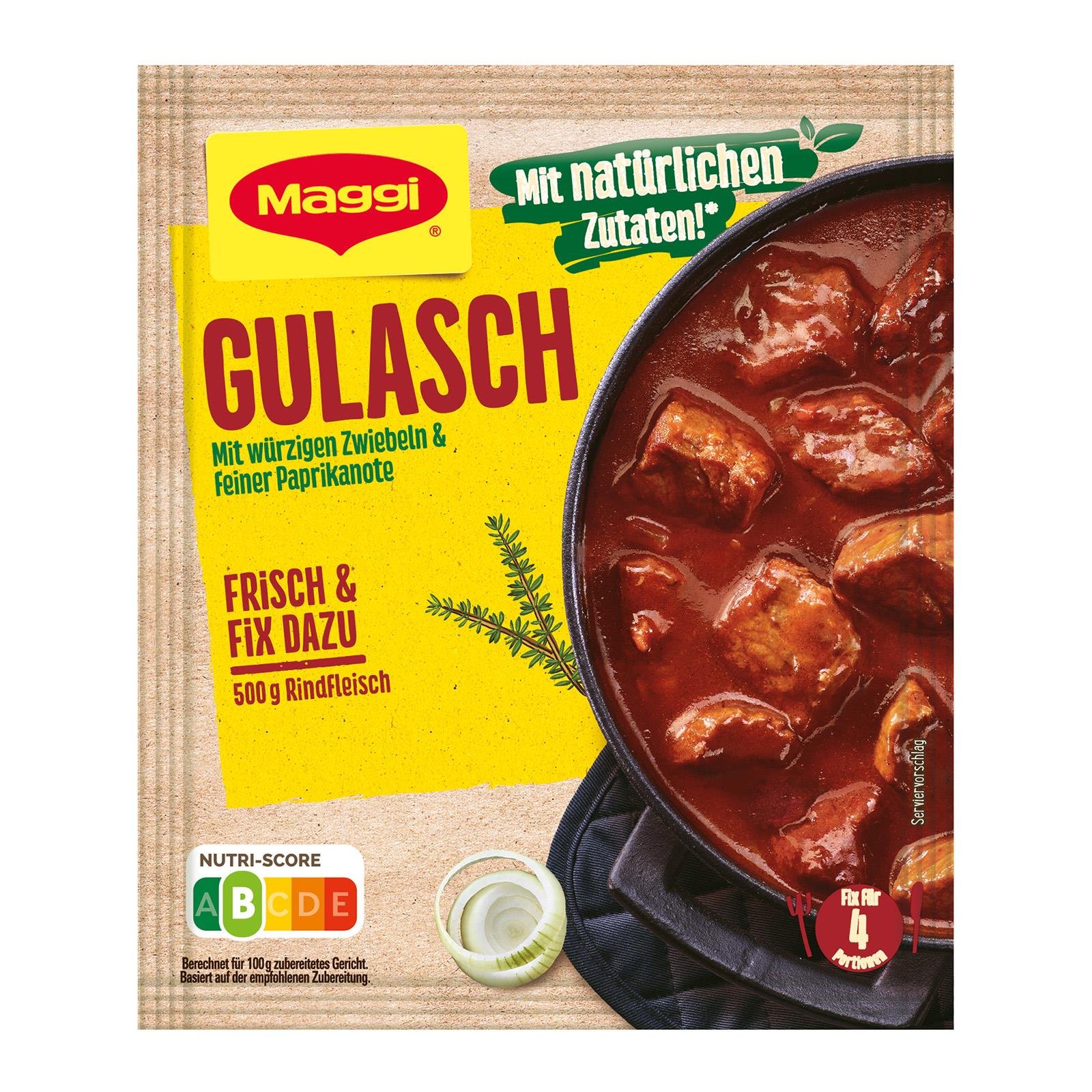 MAGGI Fix für Gulasch