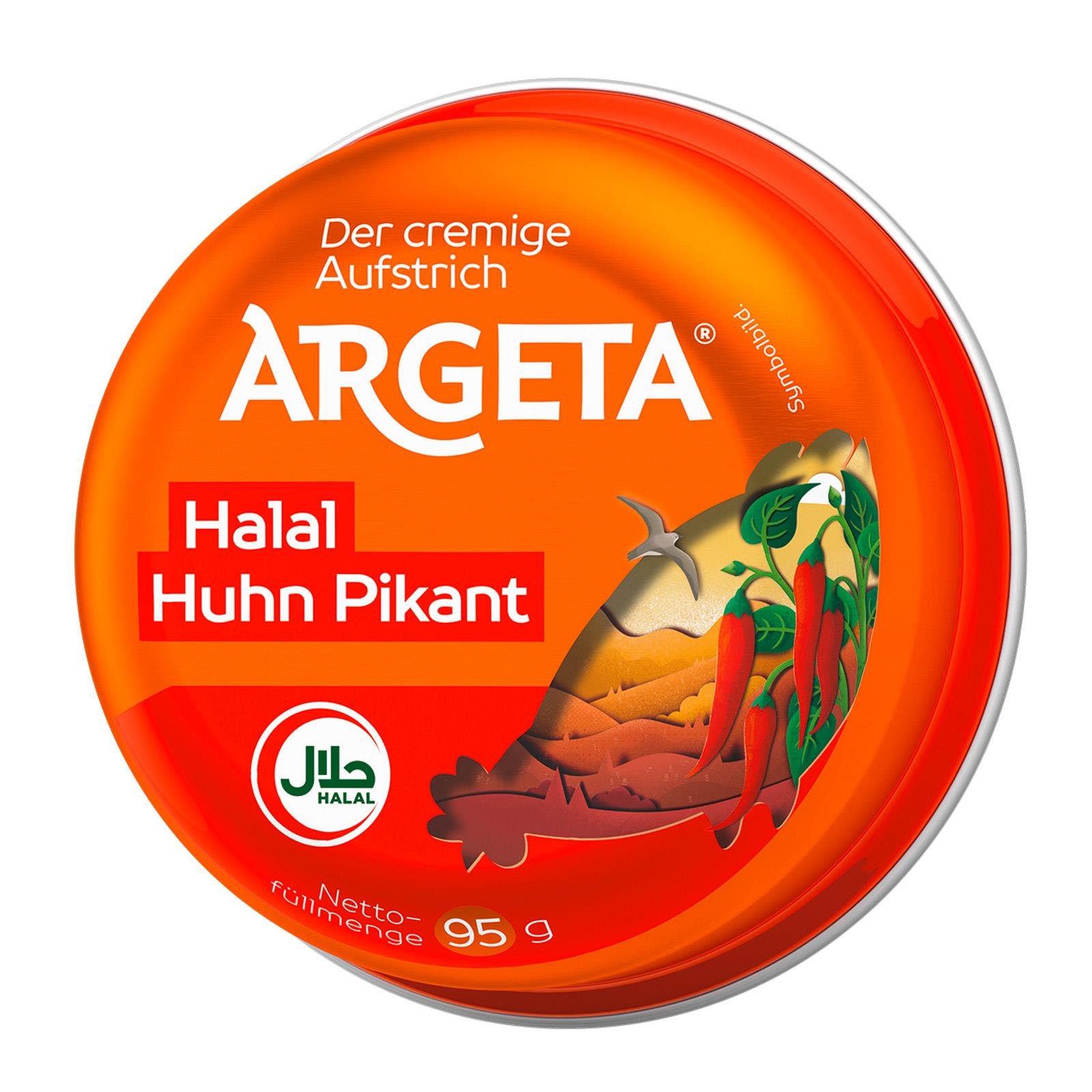 Argeta Huhn Halal Pikant Aufstrich