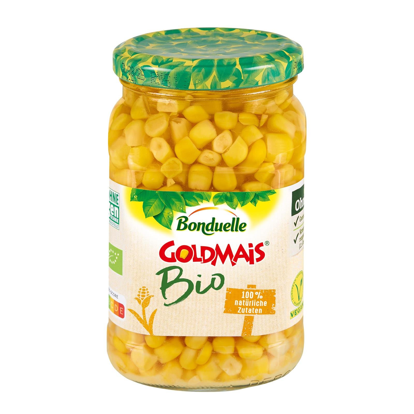 Bonduelle Bio Goldmais im Glas
