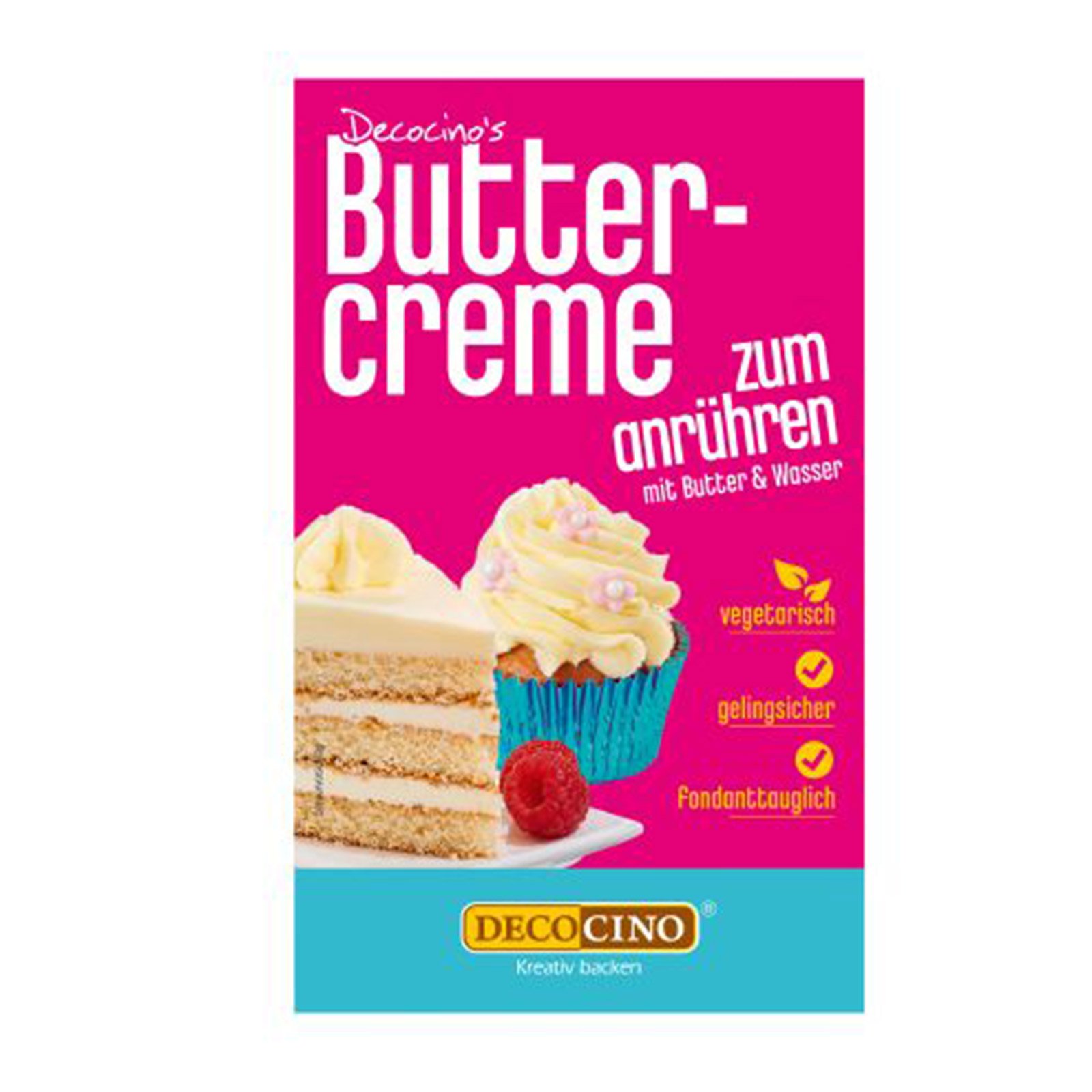 Decocino Buttercreme zum Füllen/Garnieren