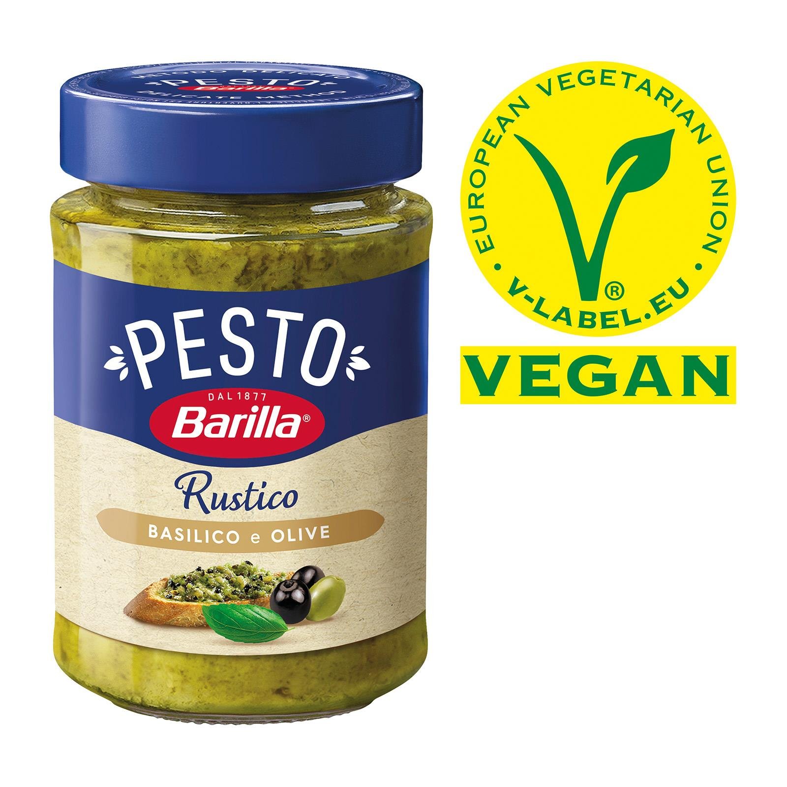Barilla Pesto Rustico Basilico E Olive