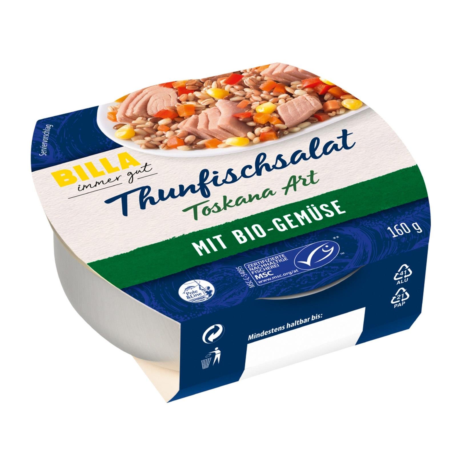 BILLA Thunfischsalat Toskana Art