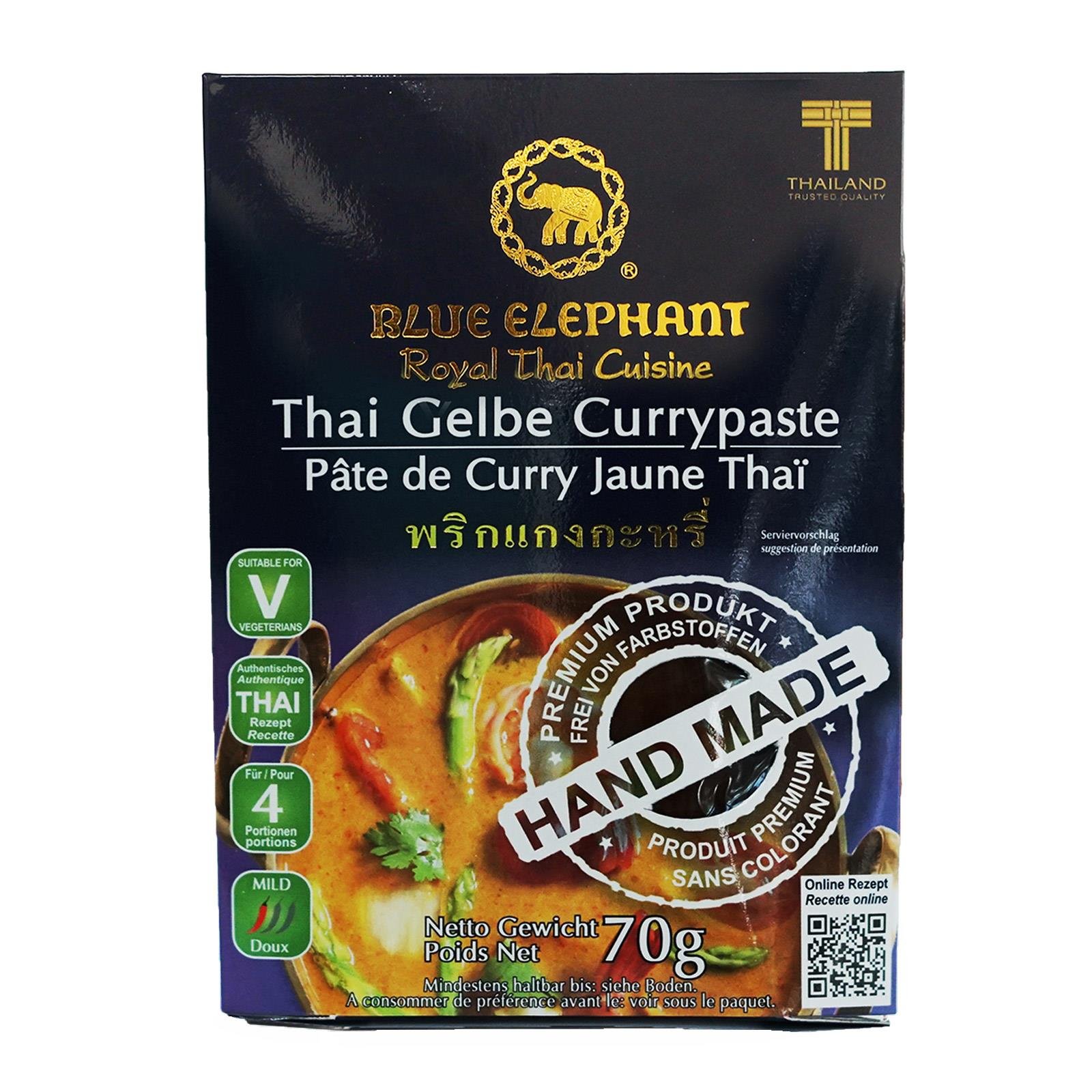 Blue Elephant Yellow Curry Paste