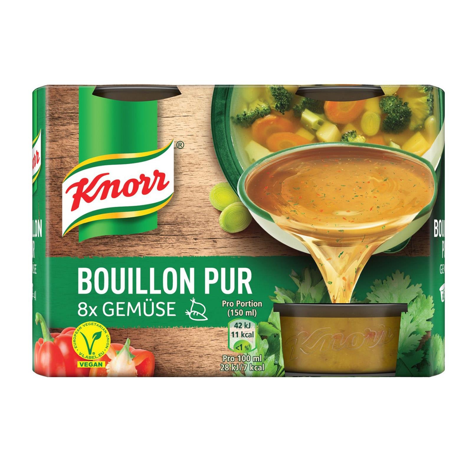 Knorr Bouillon Pur Gemüse