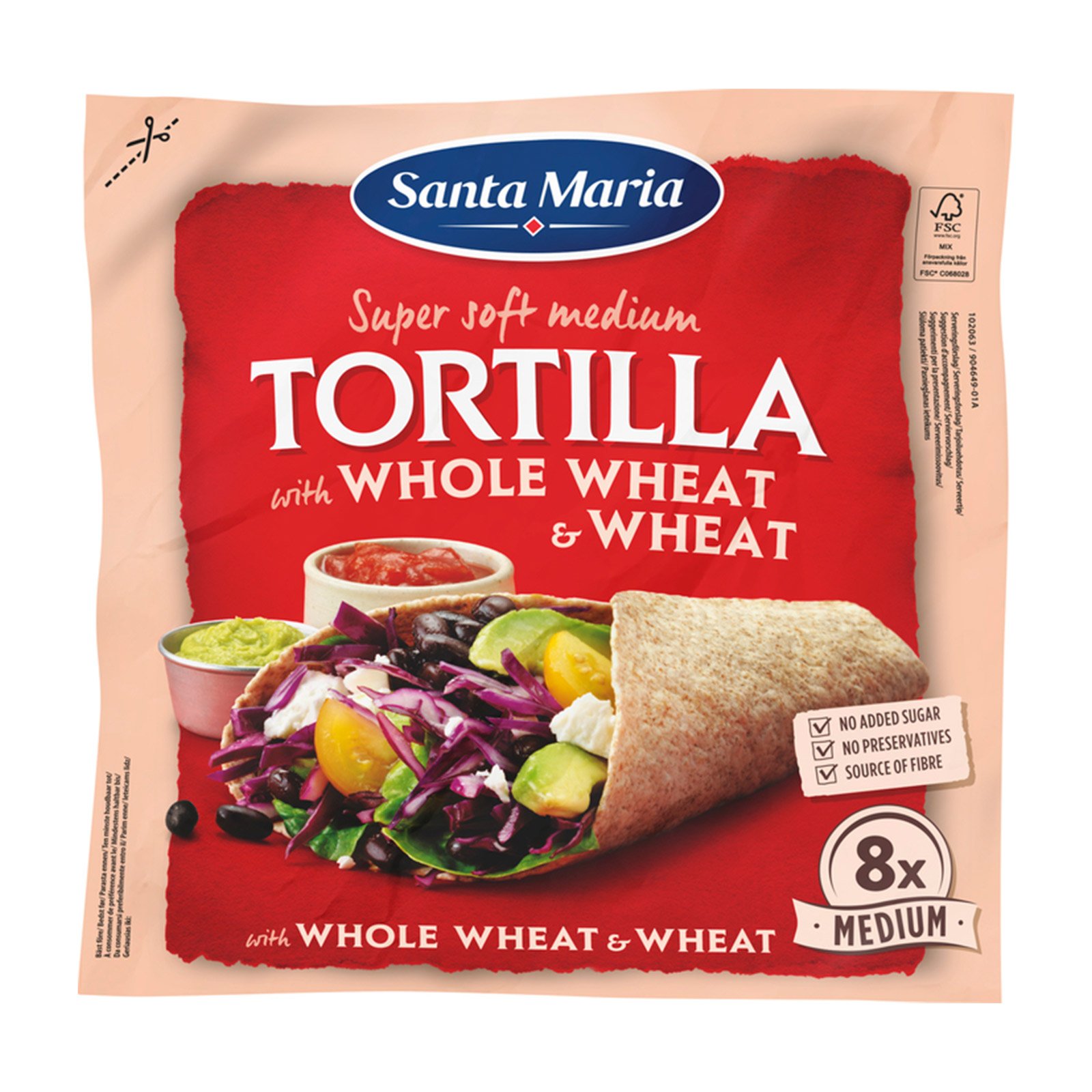 Santa Maria Vollkorn Tortilla