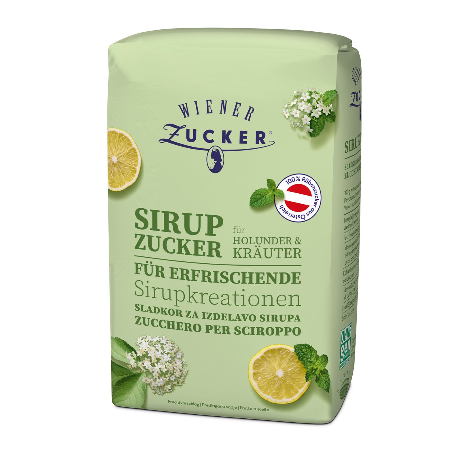 Wiener Zucker Sirupzucker Holunder&Kräuter