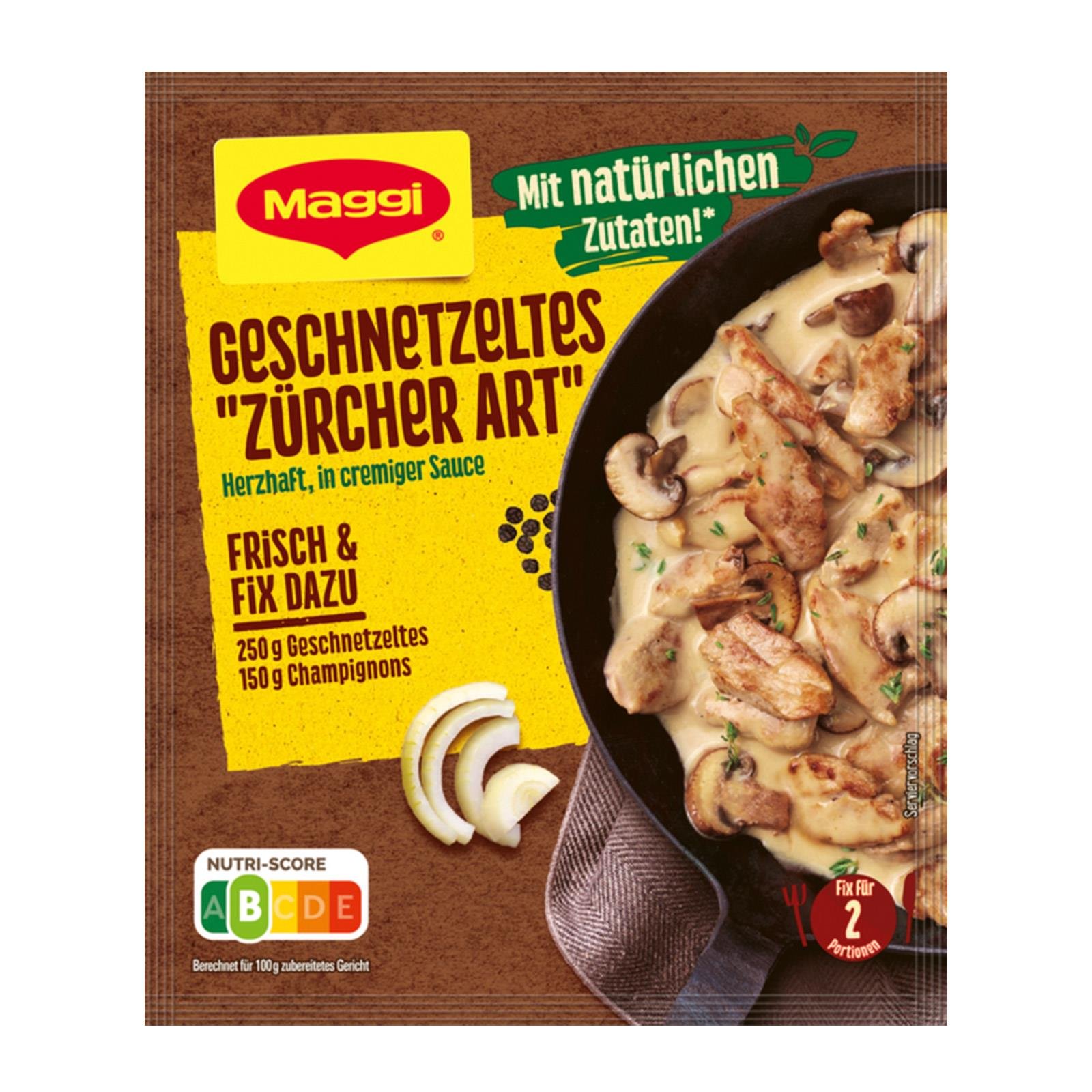 MAGGI Fix Geschnetzeltes Zürcher Art