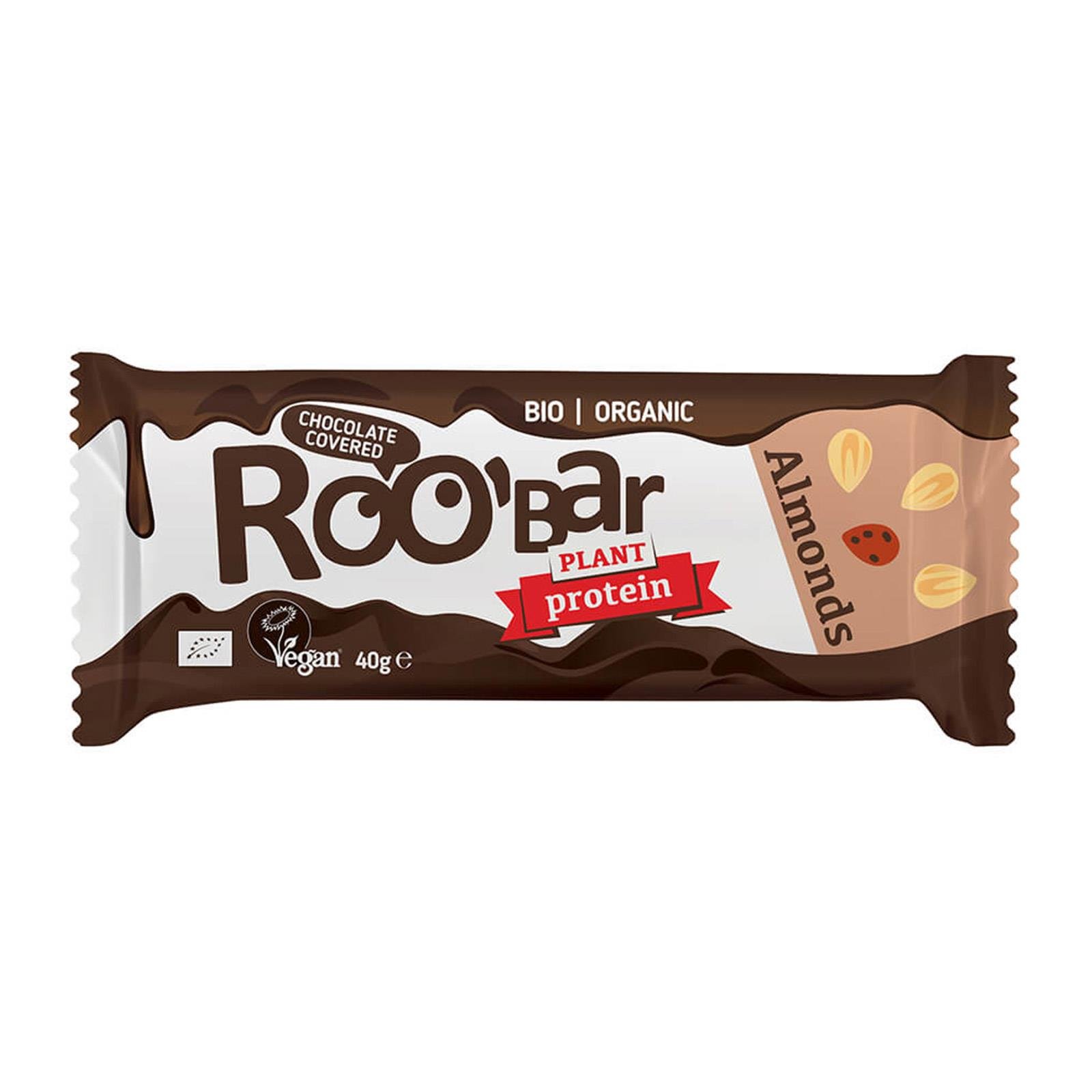 RooBar Protein Kakao Mandel Riegel