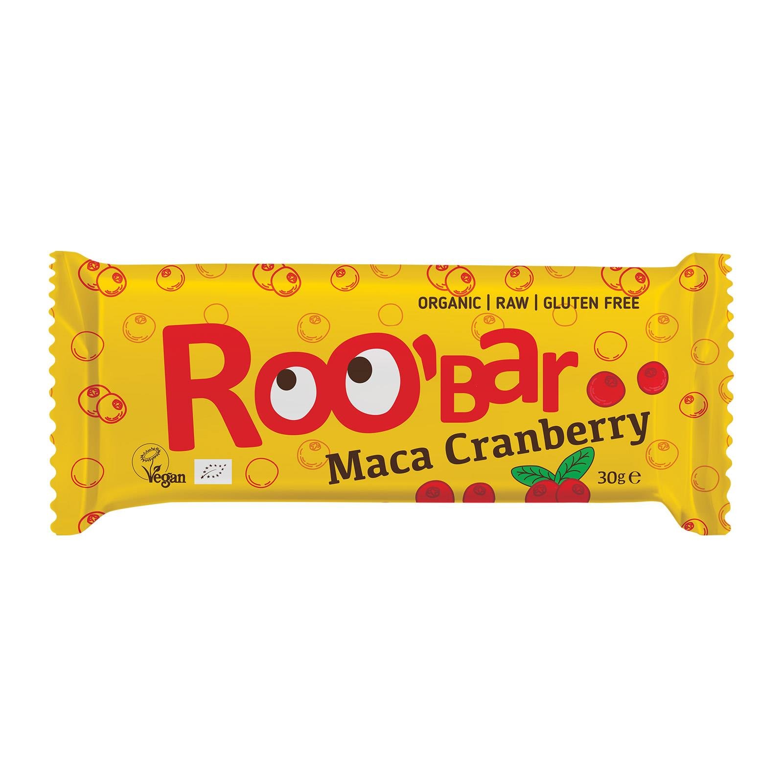 RooBar Bio Maca Cranberry Riegel
