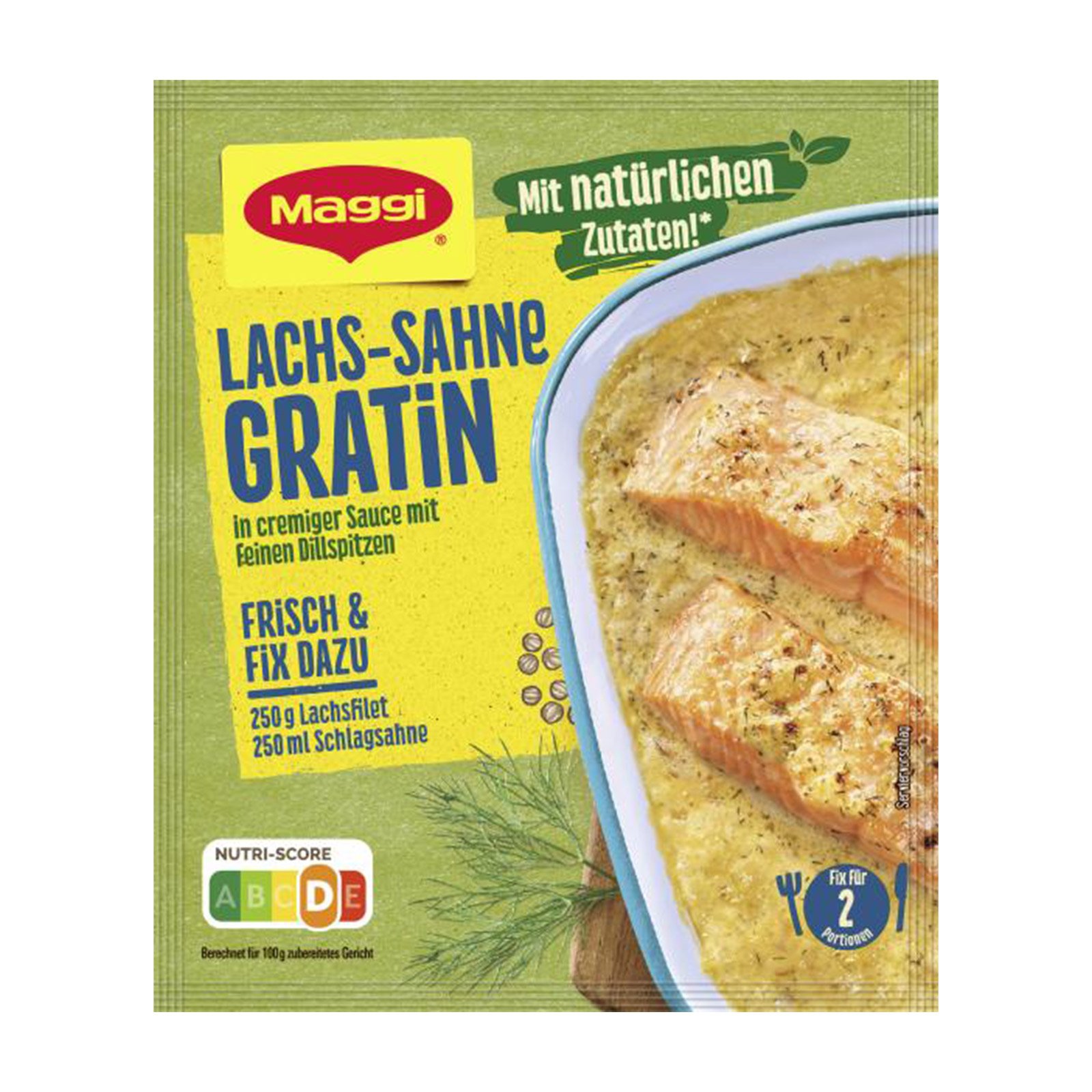 MAGGI Lachs - Sahne Gratin