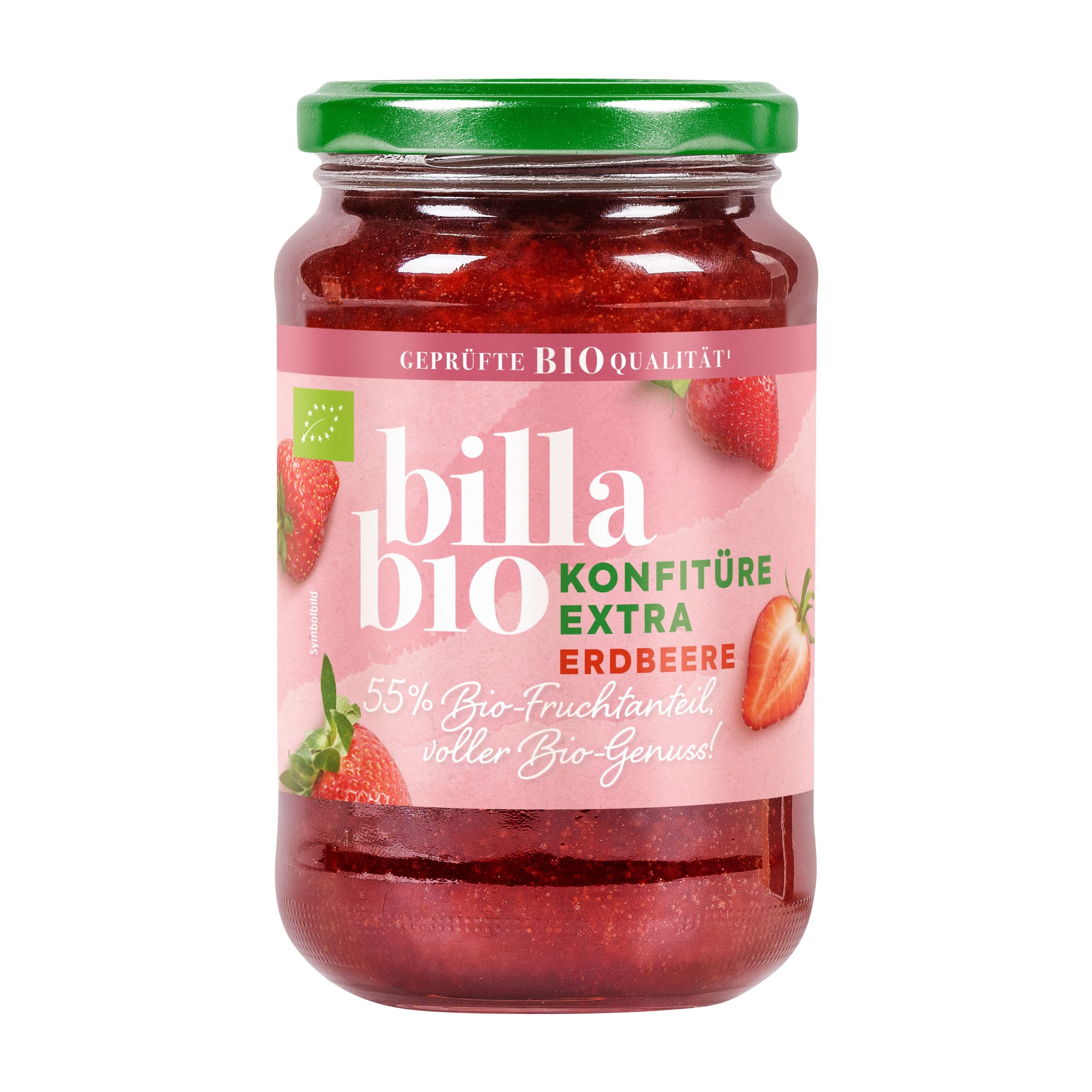 BILLA Bio Konfitüre Extra Erdbeere