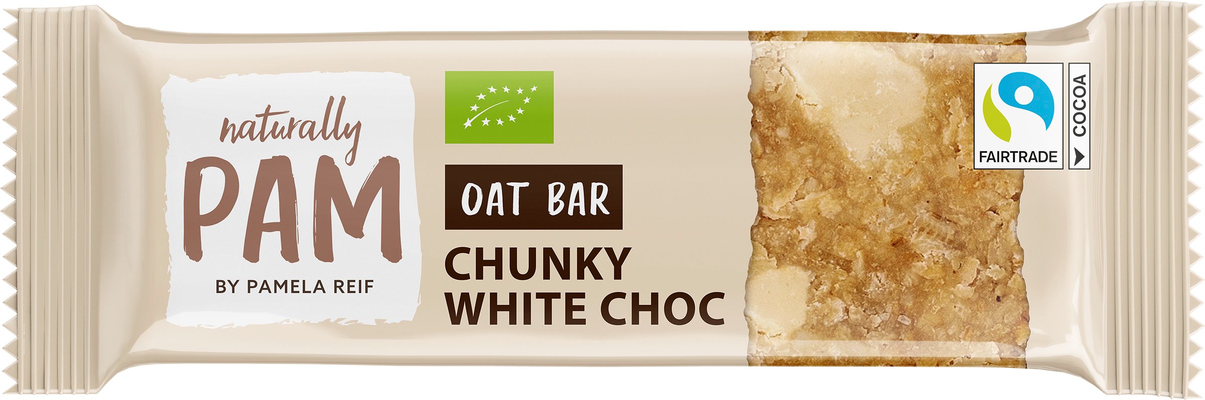 Naturally Pam Oat Bar Chunky White Choc