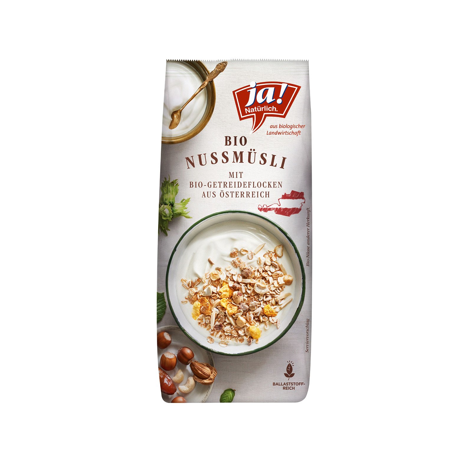 Ja! Natürlich Bio-Nussmüsli